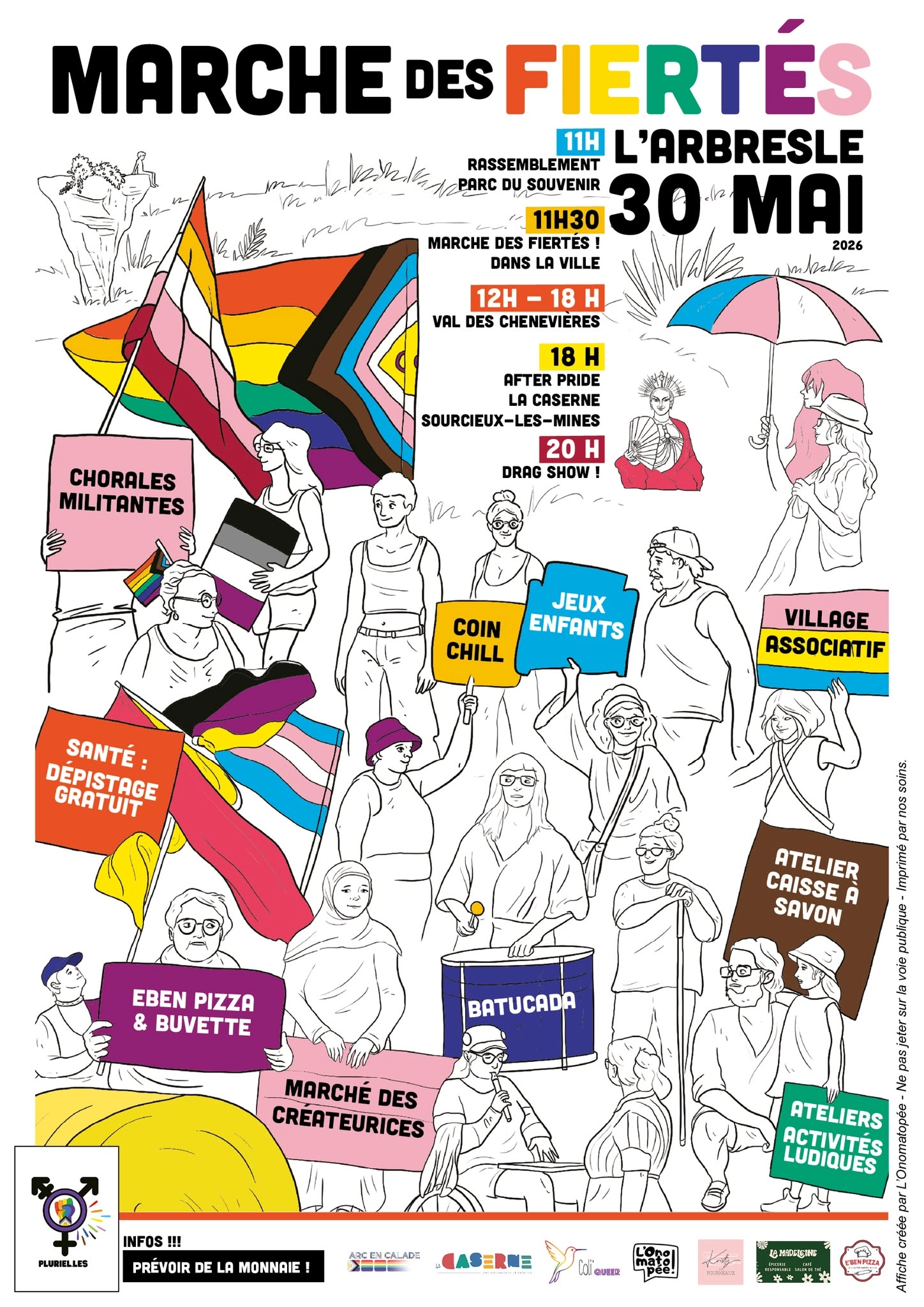 Marche des fiertés rurale de L'Arbresle - 2eme édition 