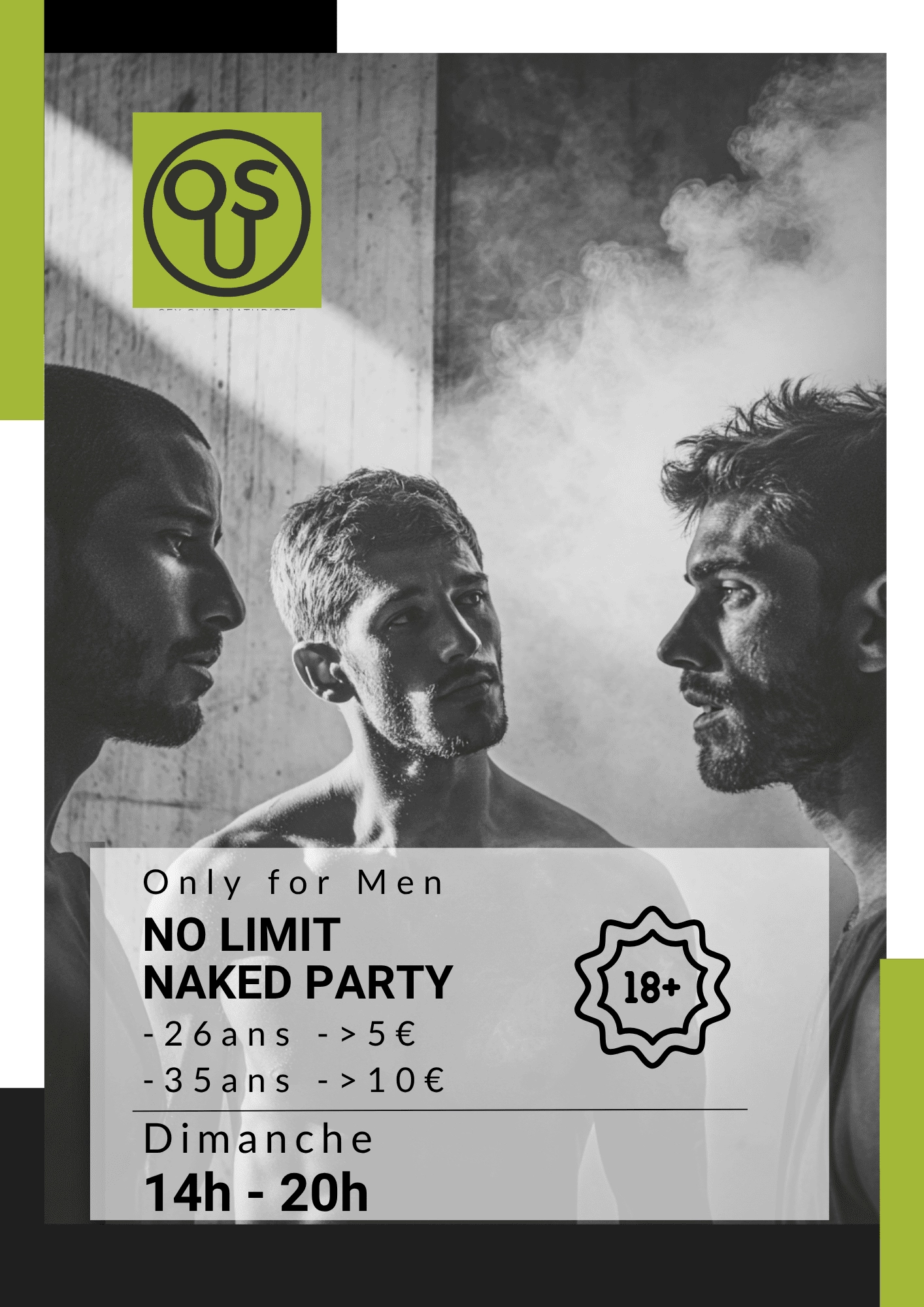 No limit naked party