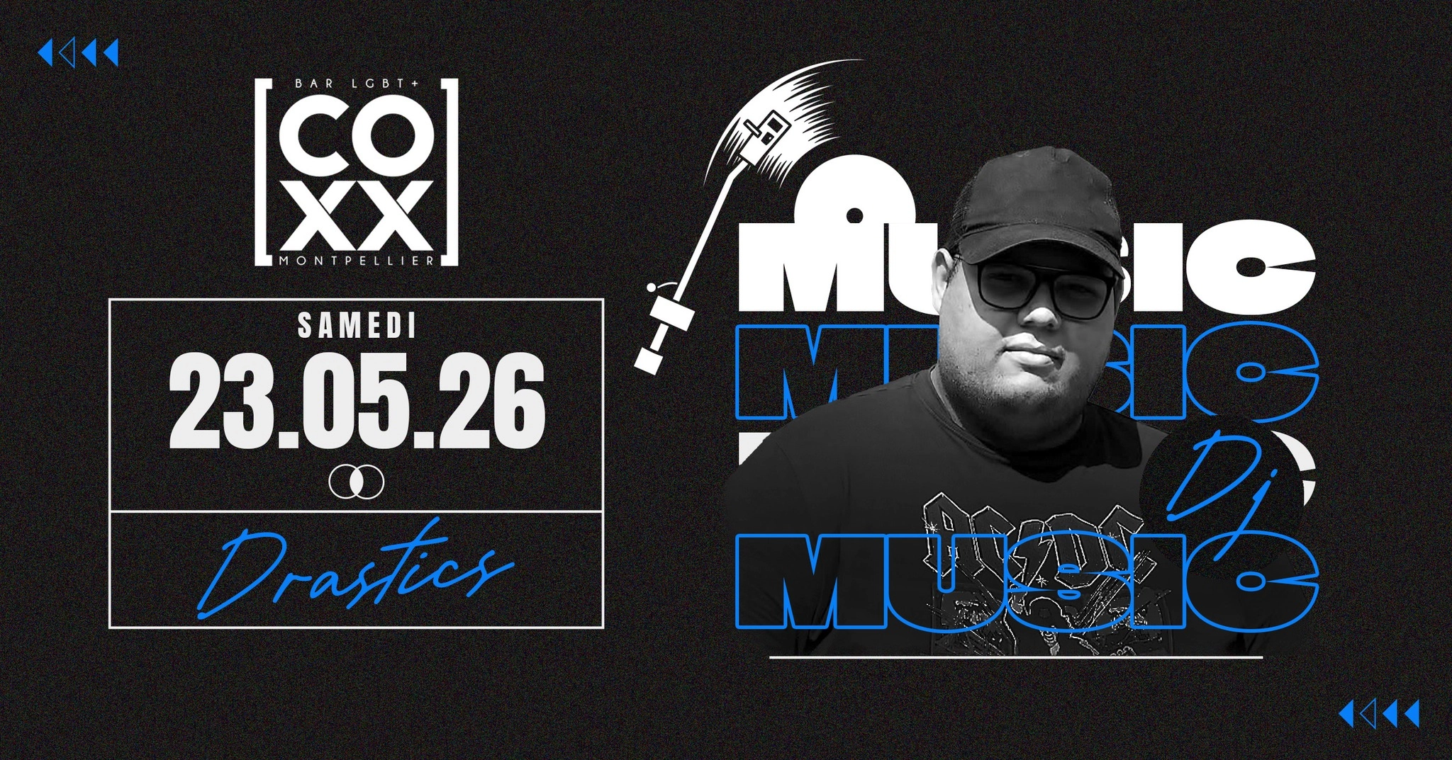 Samedi 23 mai DJ Set DRASTICS