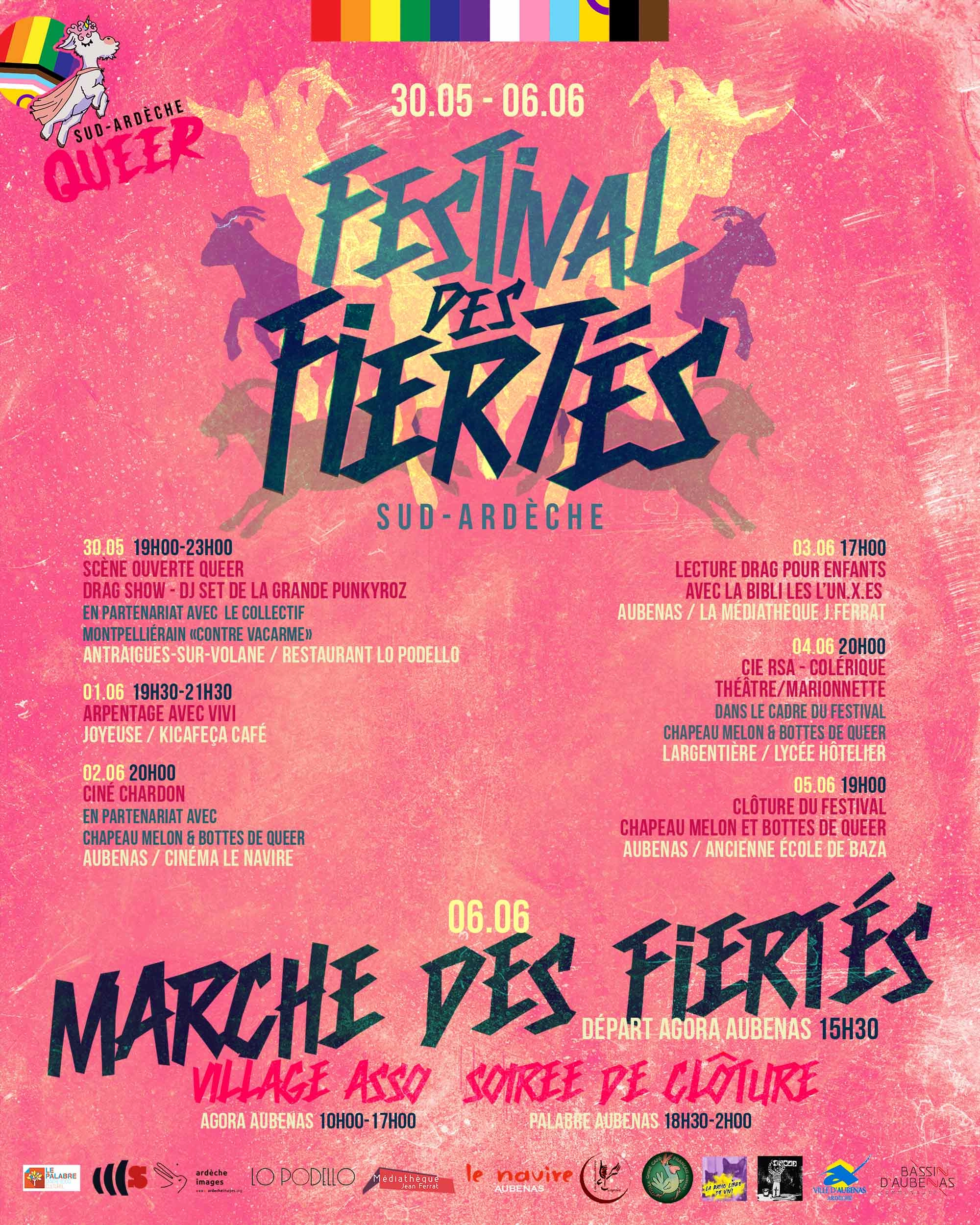 Scène ouverte queer - Ouverture du FESTIVAL DES FIERTES