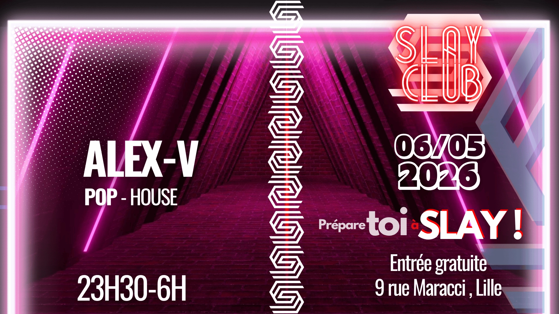 Slay Club : DJ ALEX V 06/05
