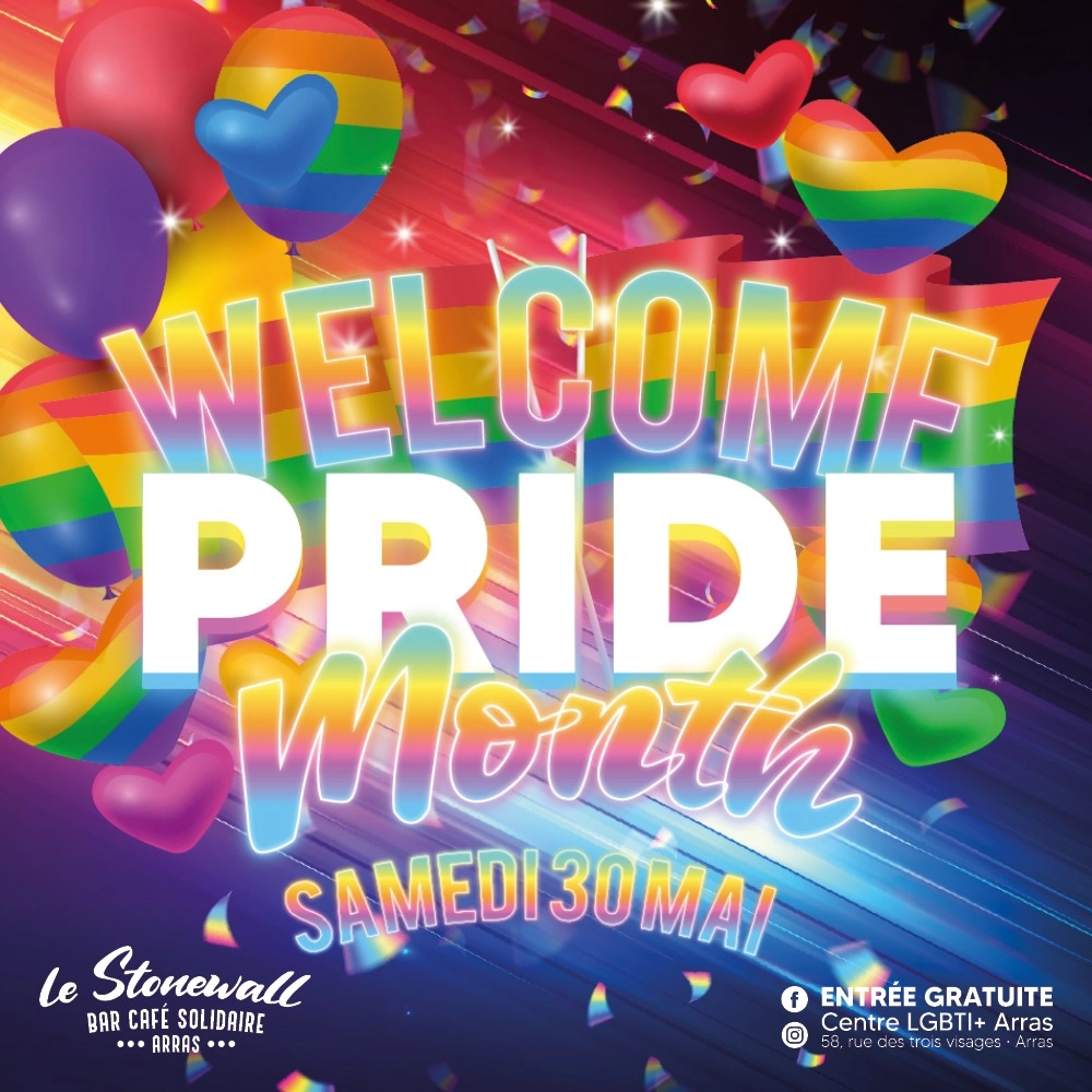 Welcome Pride Month &bull; Party