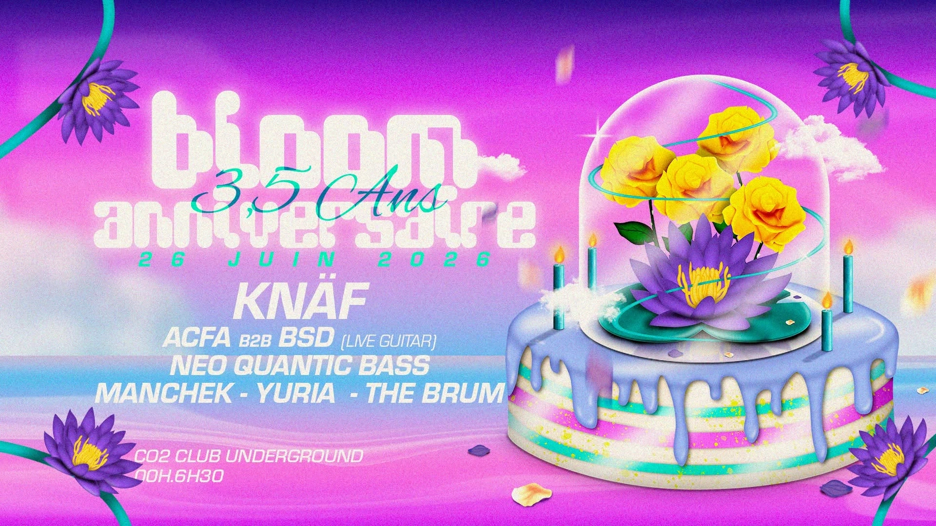 🔥 BLOOM – 3 ANS & 1/2 D’EXISTENCE 🔥