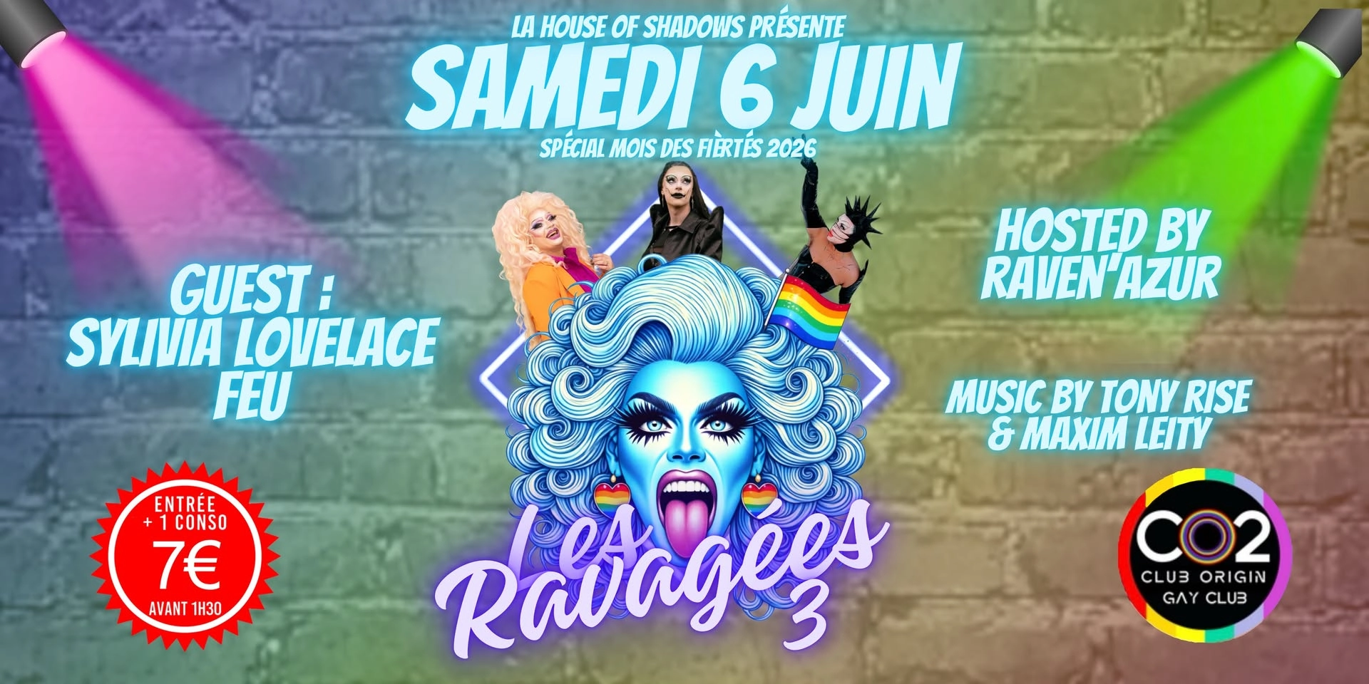 CO2 LES RAVAGEES #3 w/Tony Rise & Maxim Leity
