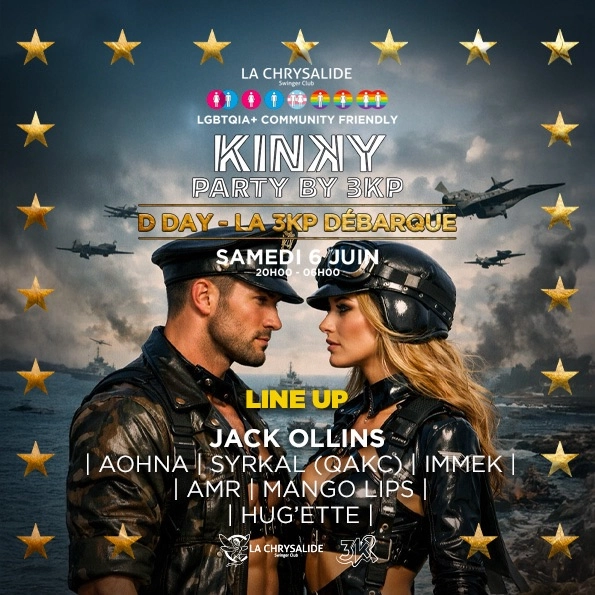 D-Day - Kinky Party by 3KP - 6 Juin 