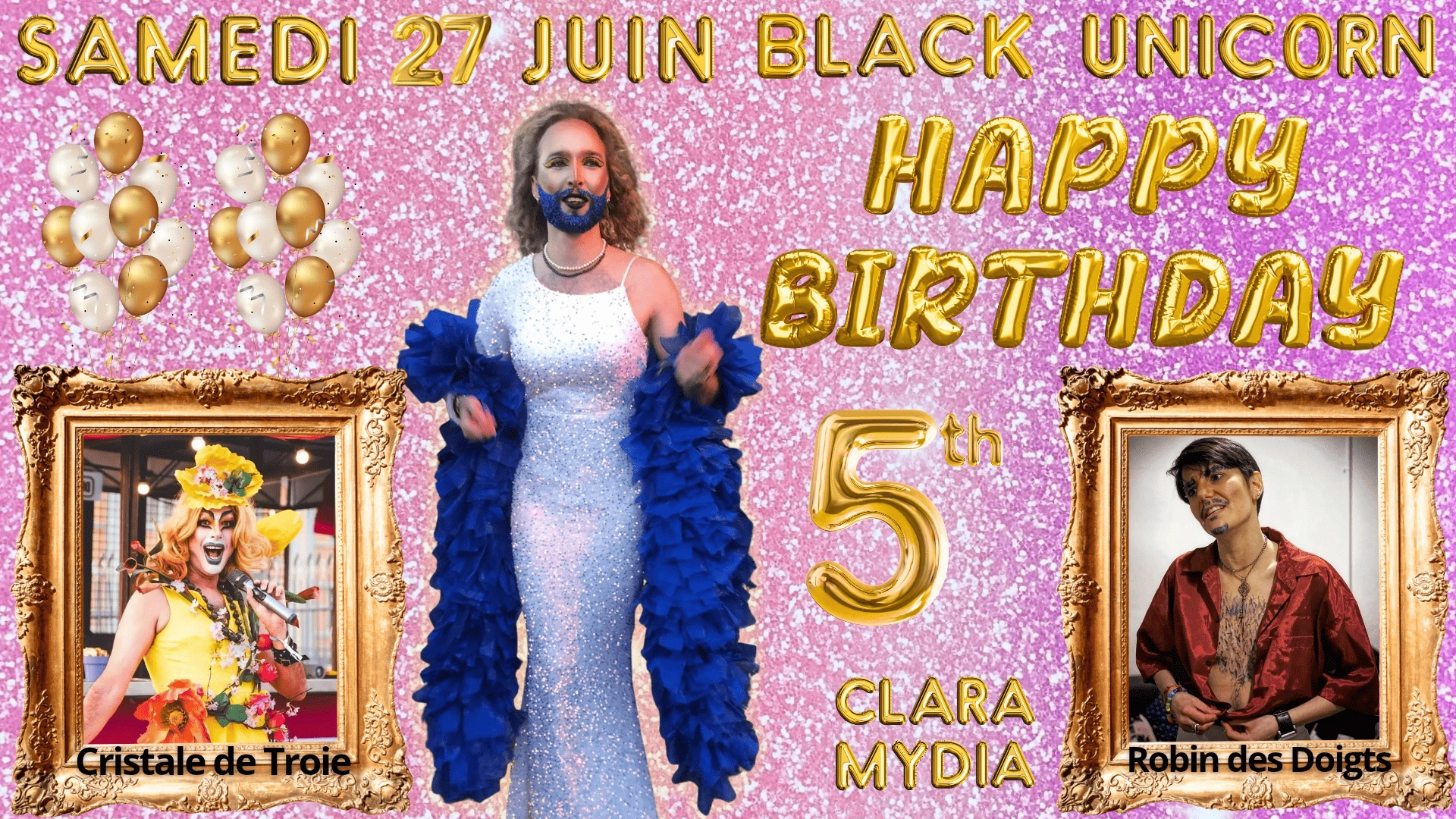 Drag show quinquennal (anniversaire drag)