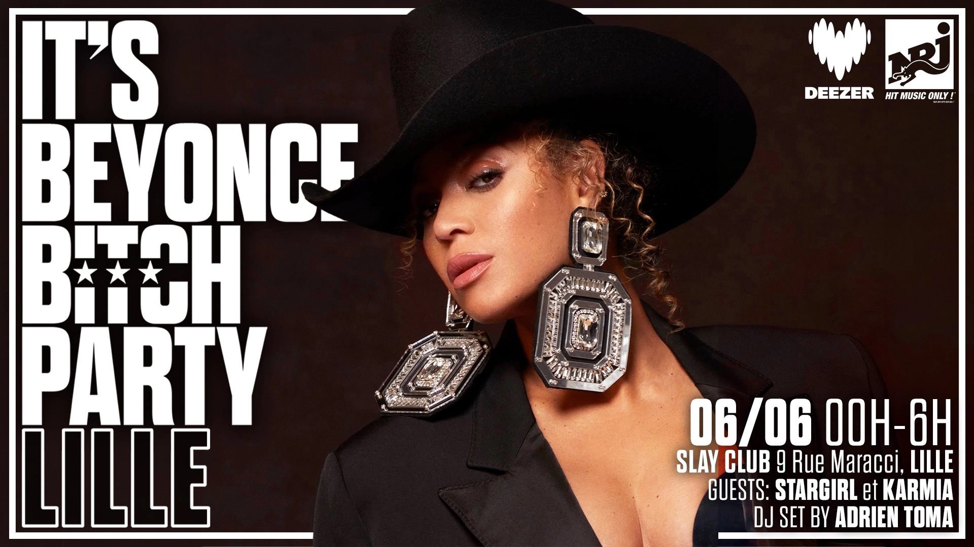 It's Beyonc&eacute; Bitch Party Lille avec Stargirl et Karmia