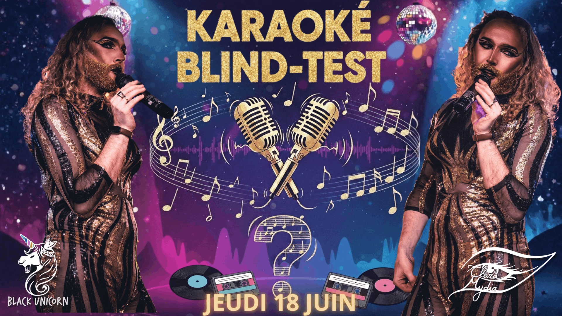 Karaok&eacute; Blind-test Juin 