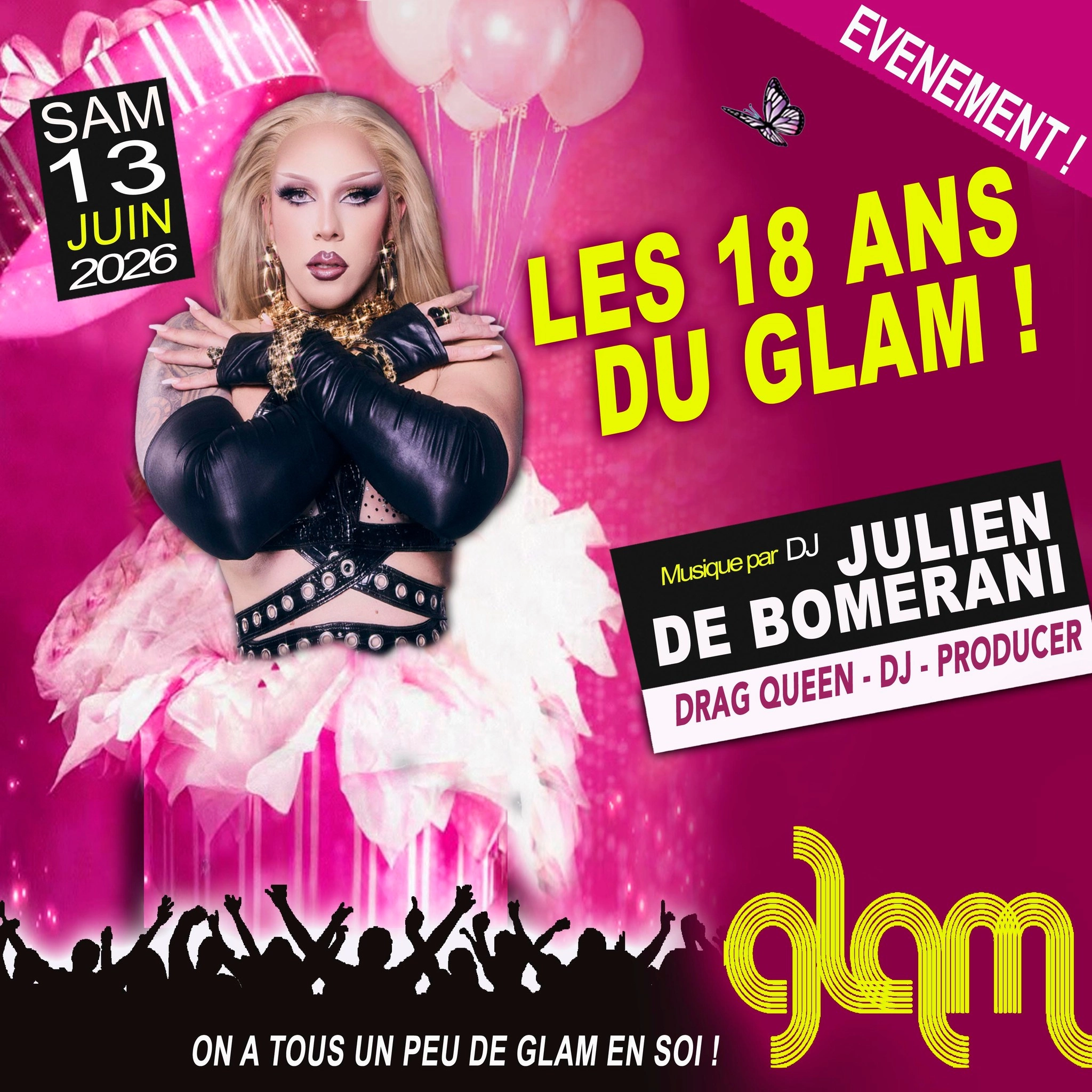 LES 18 ANS DU GLAM @ GLAM