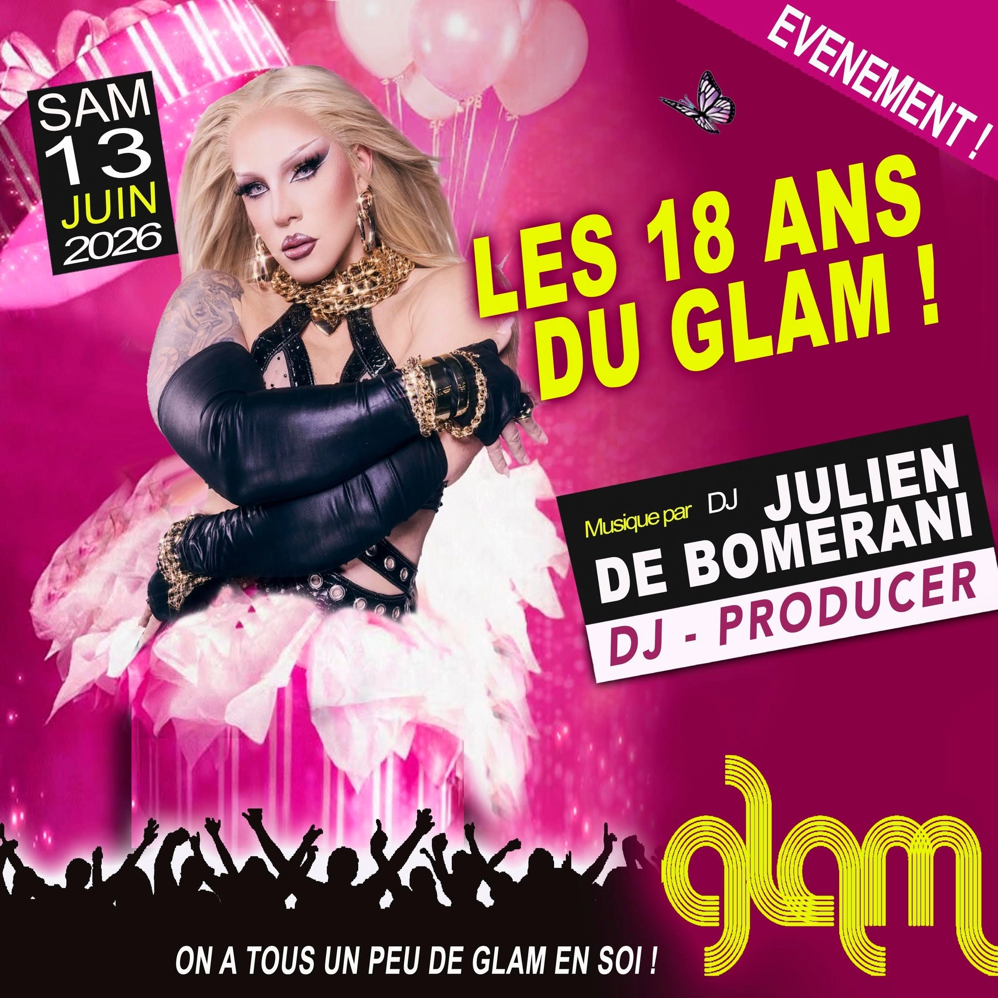 LES 18 ANS DU GLAM @ GLAM