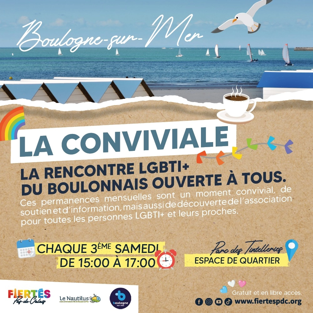 La Conviviale • Rencontre LGBTI+ du Boulonnais