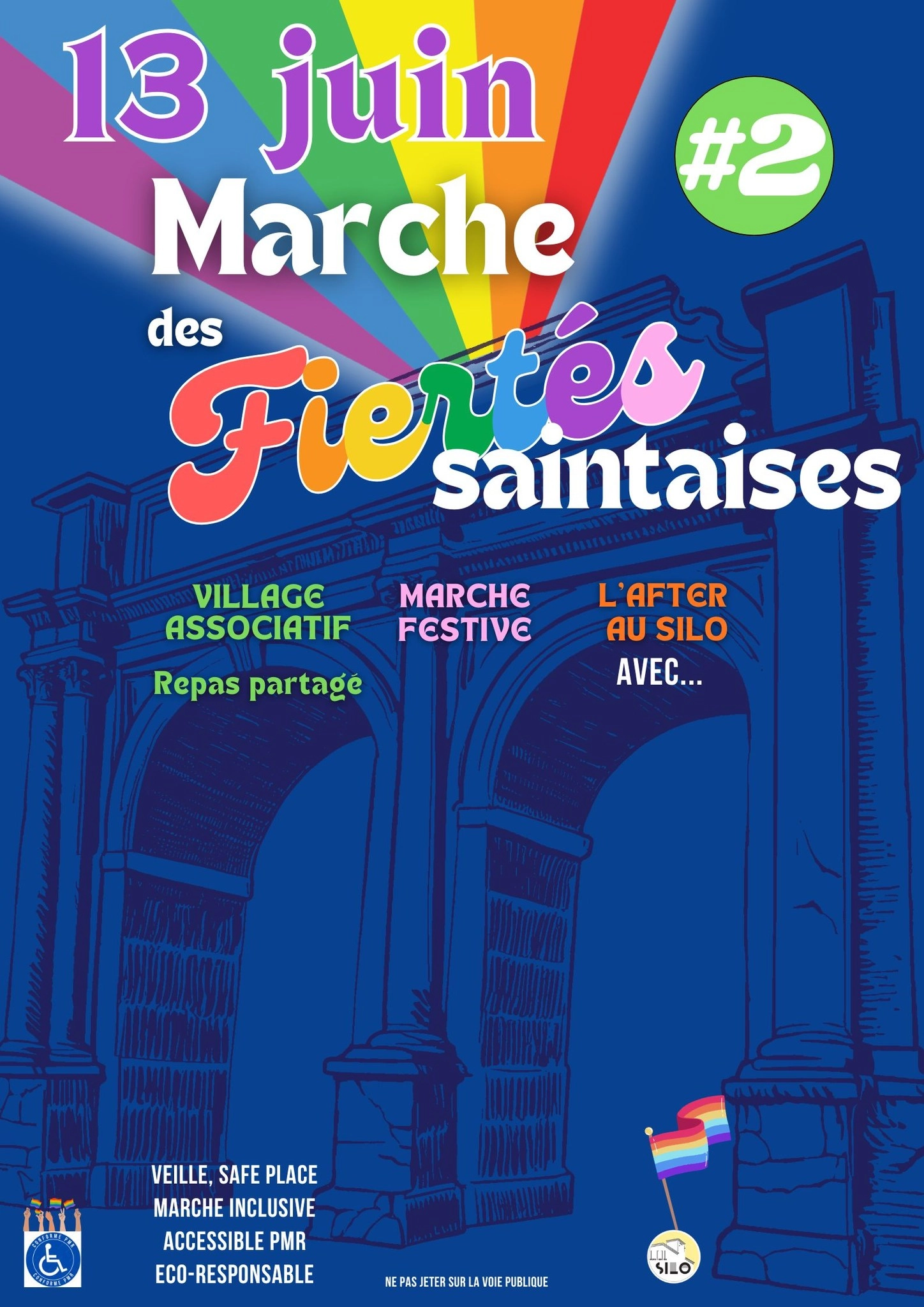 La marche des fiert&eacute;s saintaises 2026