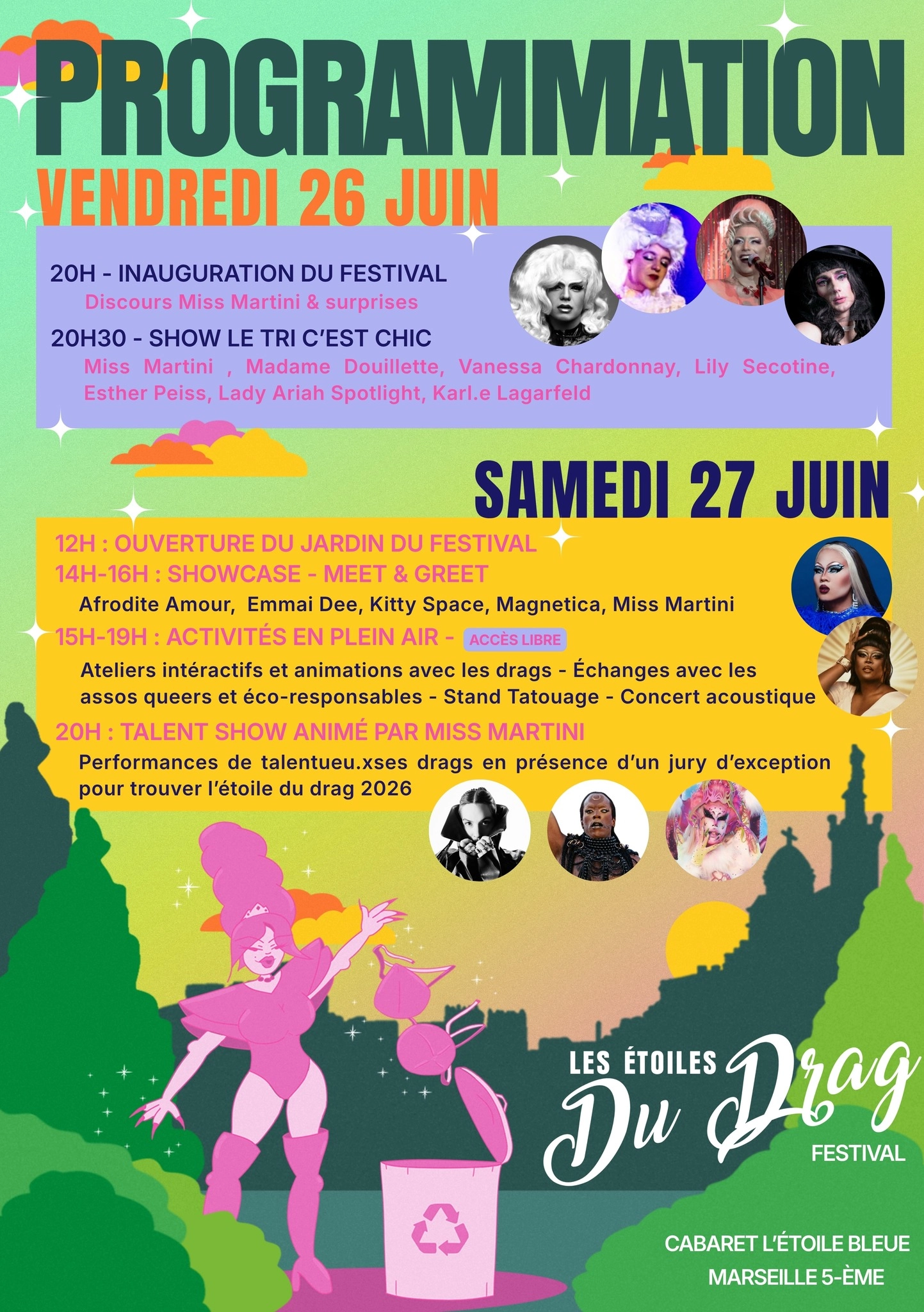 Les étoiles du Drag - 4e édition 