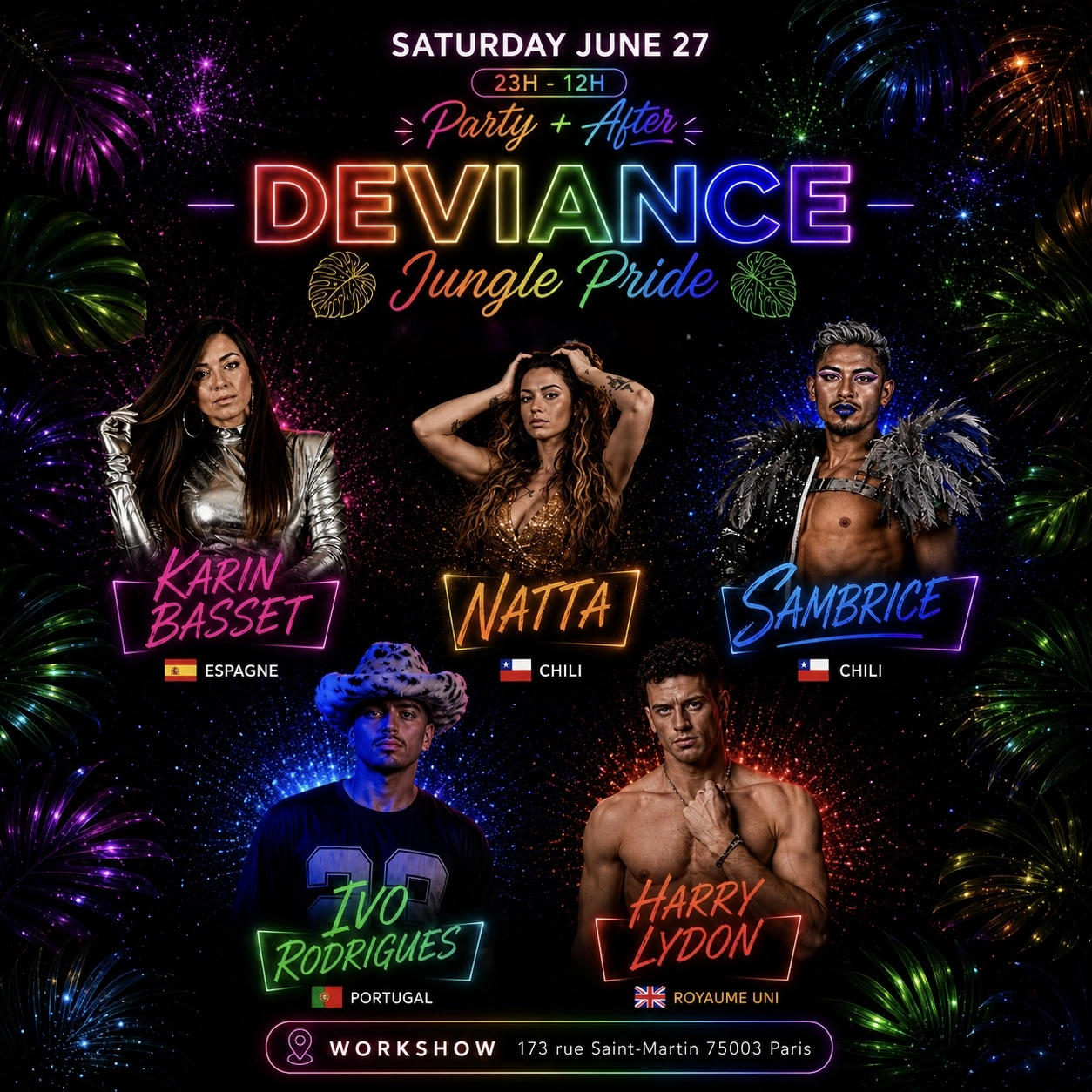 MORNING DEVIANCE PRIDE AFTER PARTY