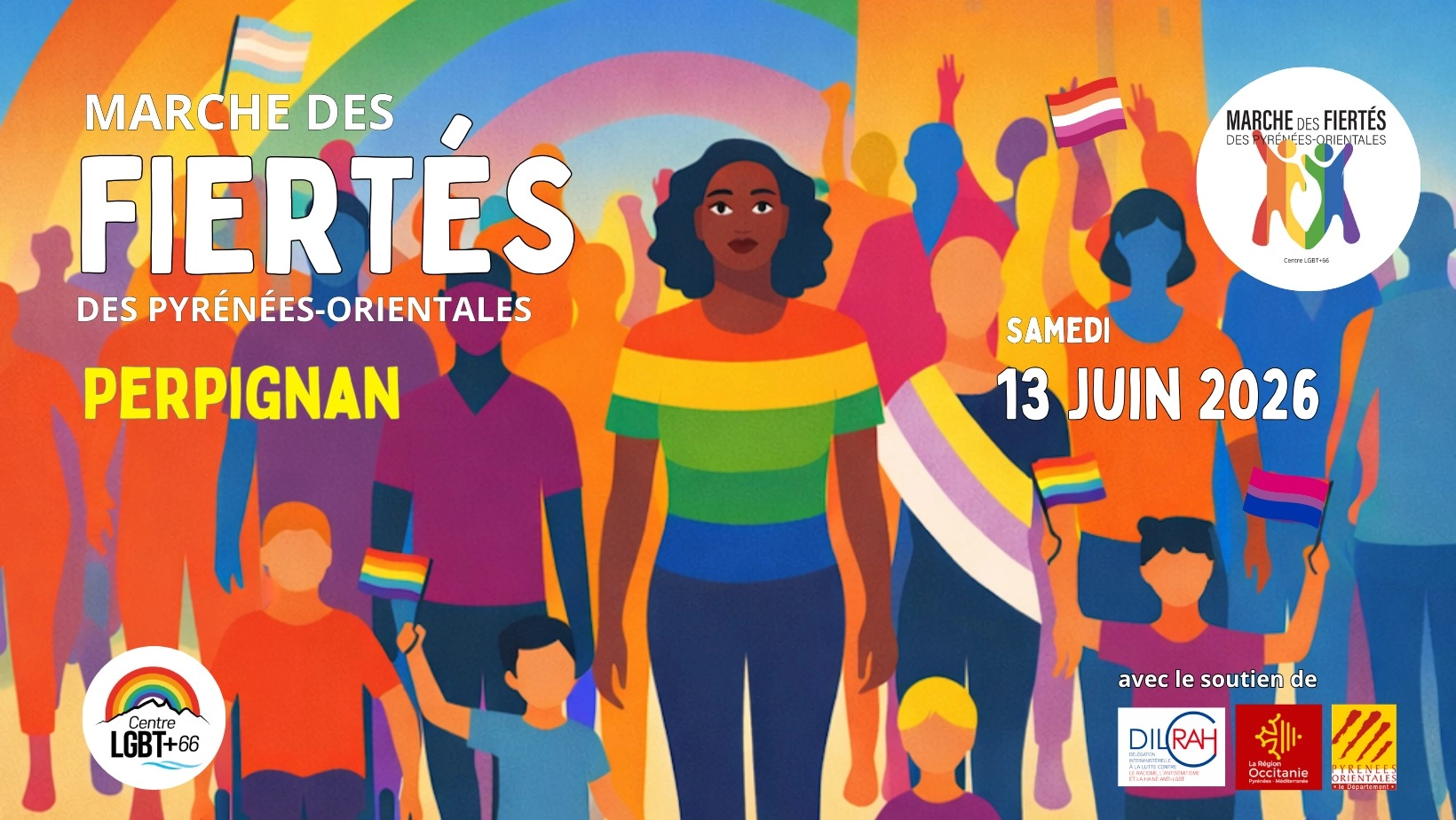 Marche des Fiert&eacute;s des Pyr&eacute;n&eacute;es-Orientales