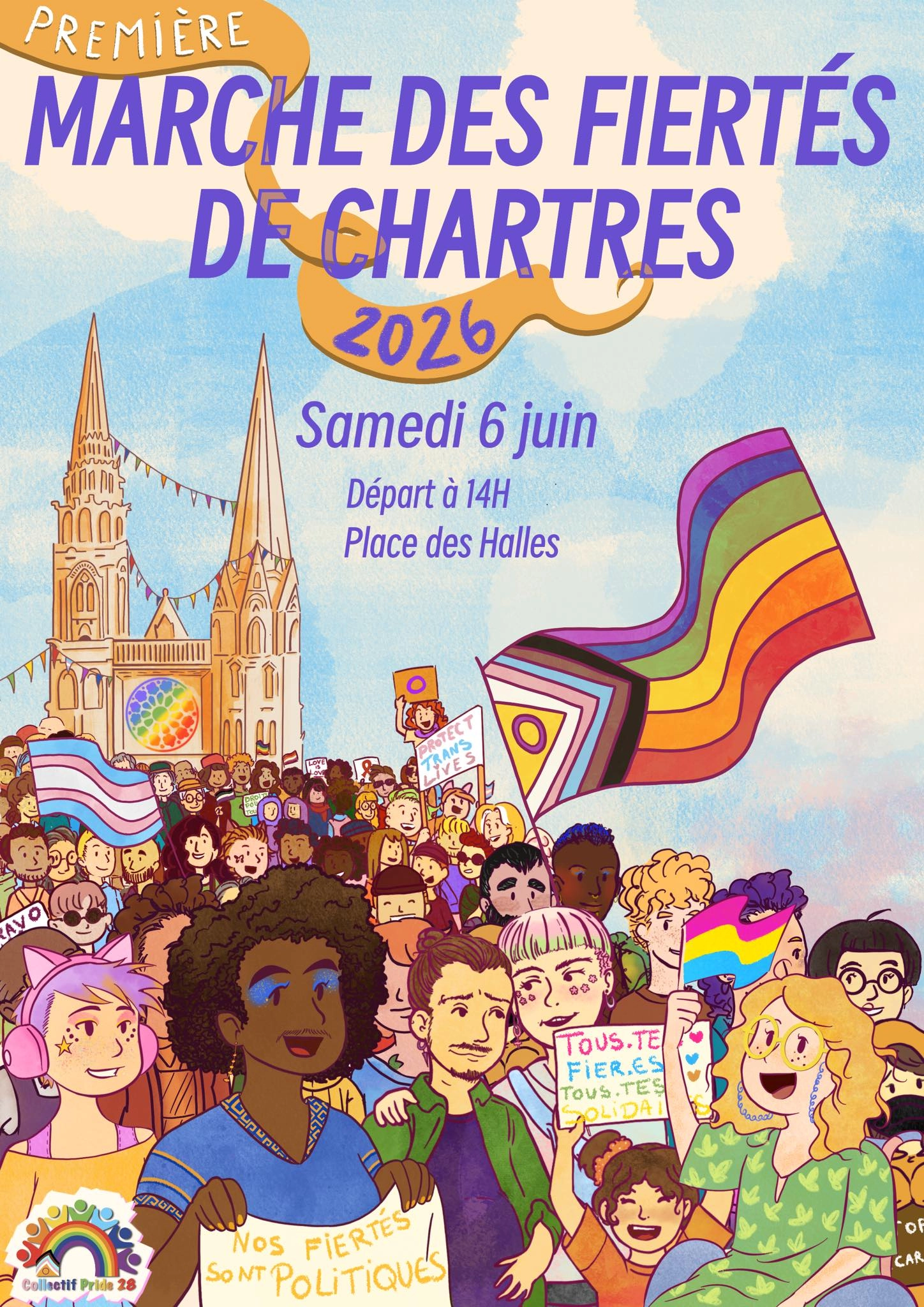 Marche des fiert&eacute;s de Chartres 2026