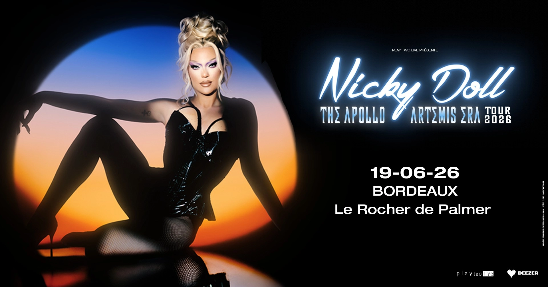 Nicky Doll • 19 juin 2026 • Le Rocher de Palmer, Bordeaux