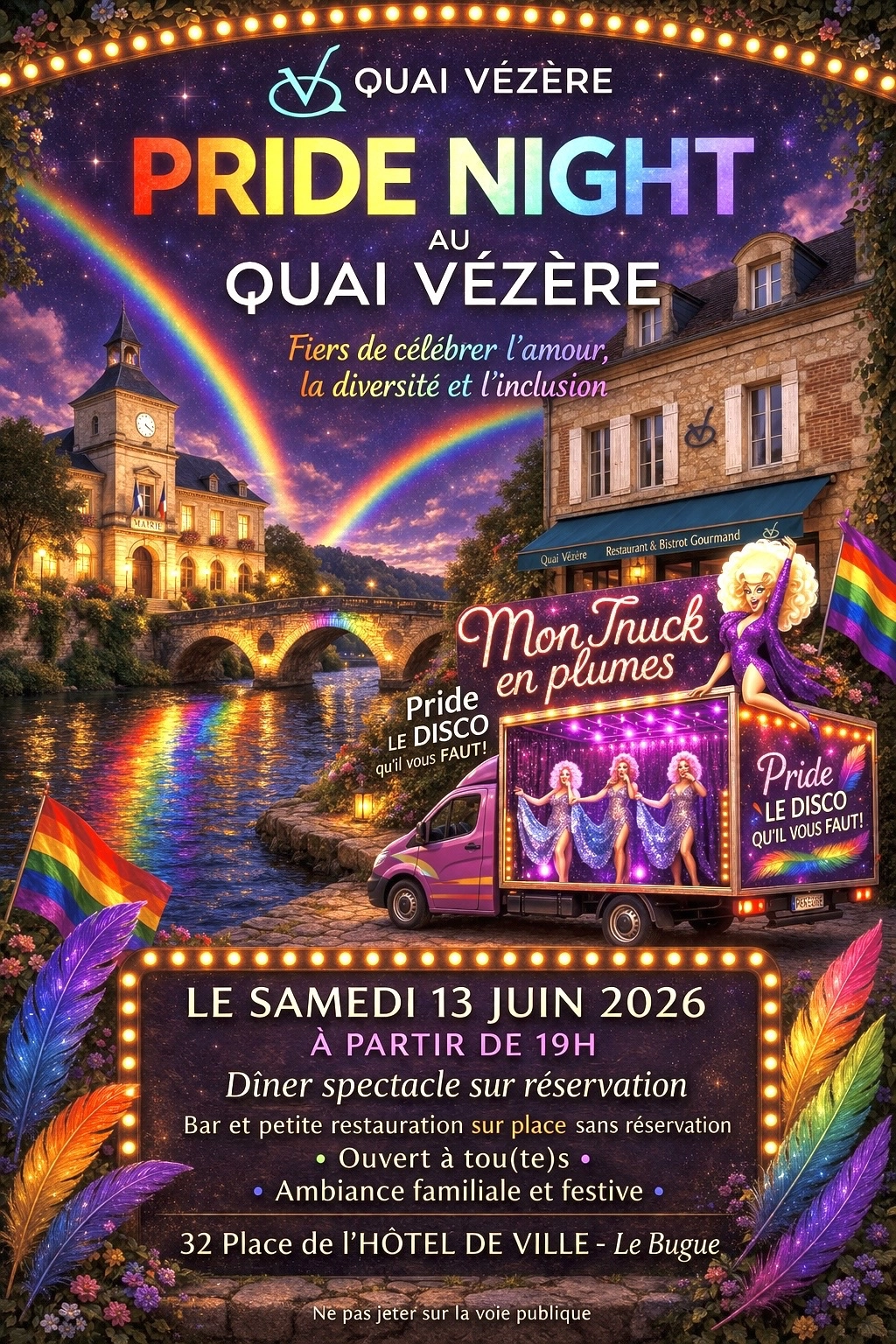 Pride Night au Quai V&eacute;z&egrave;re