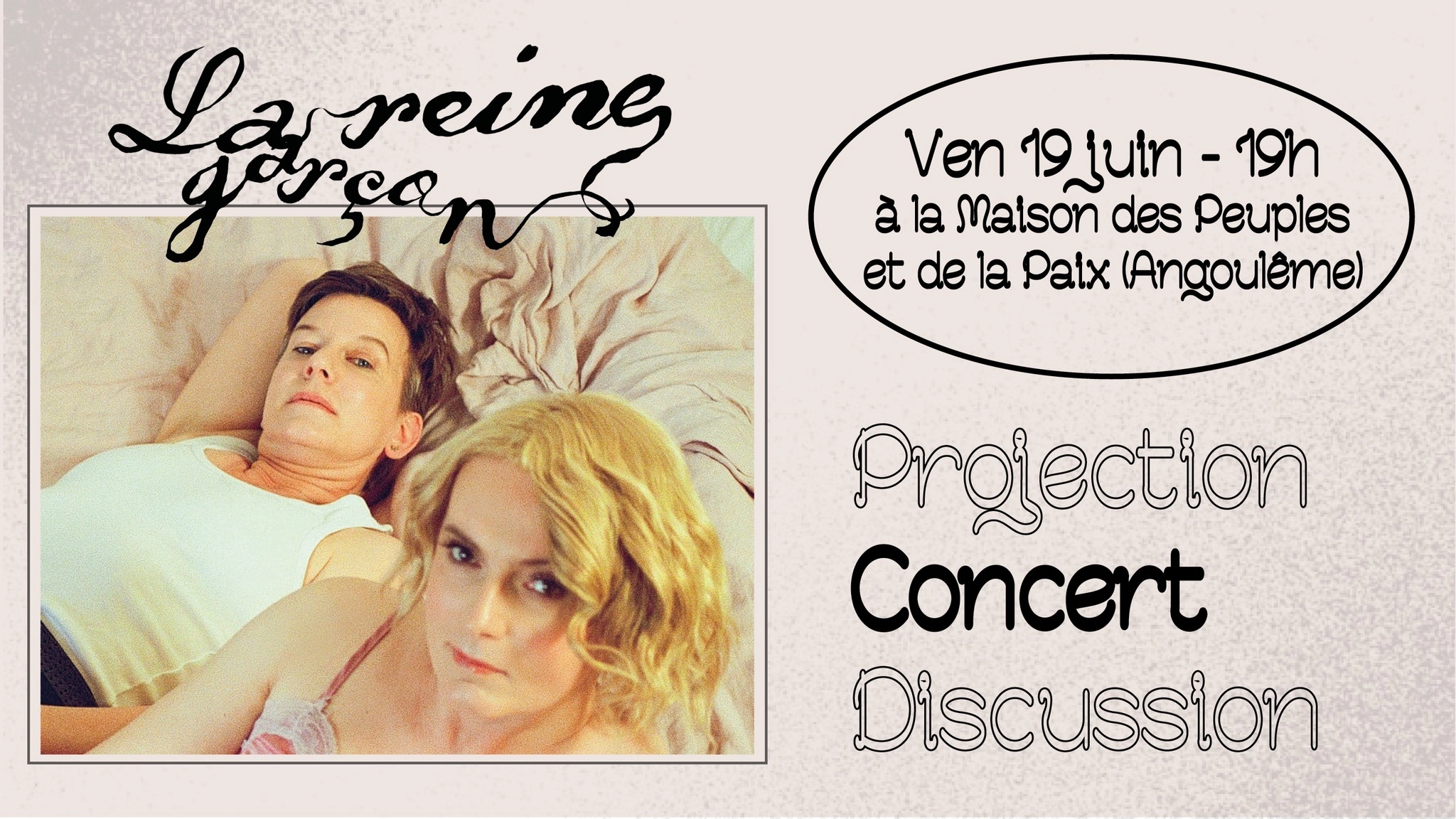 Projection &middot; Concert - La Reine Gar&ccedil;on