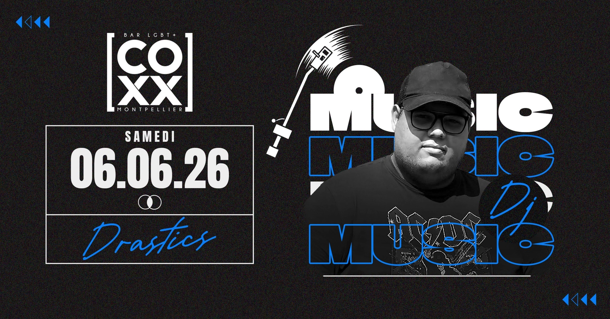 Samedi 6 juin DJ Set DRASTICS