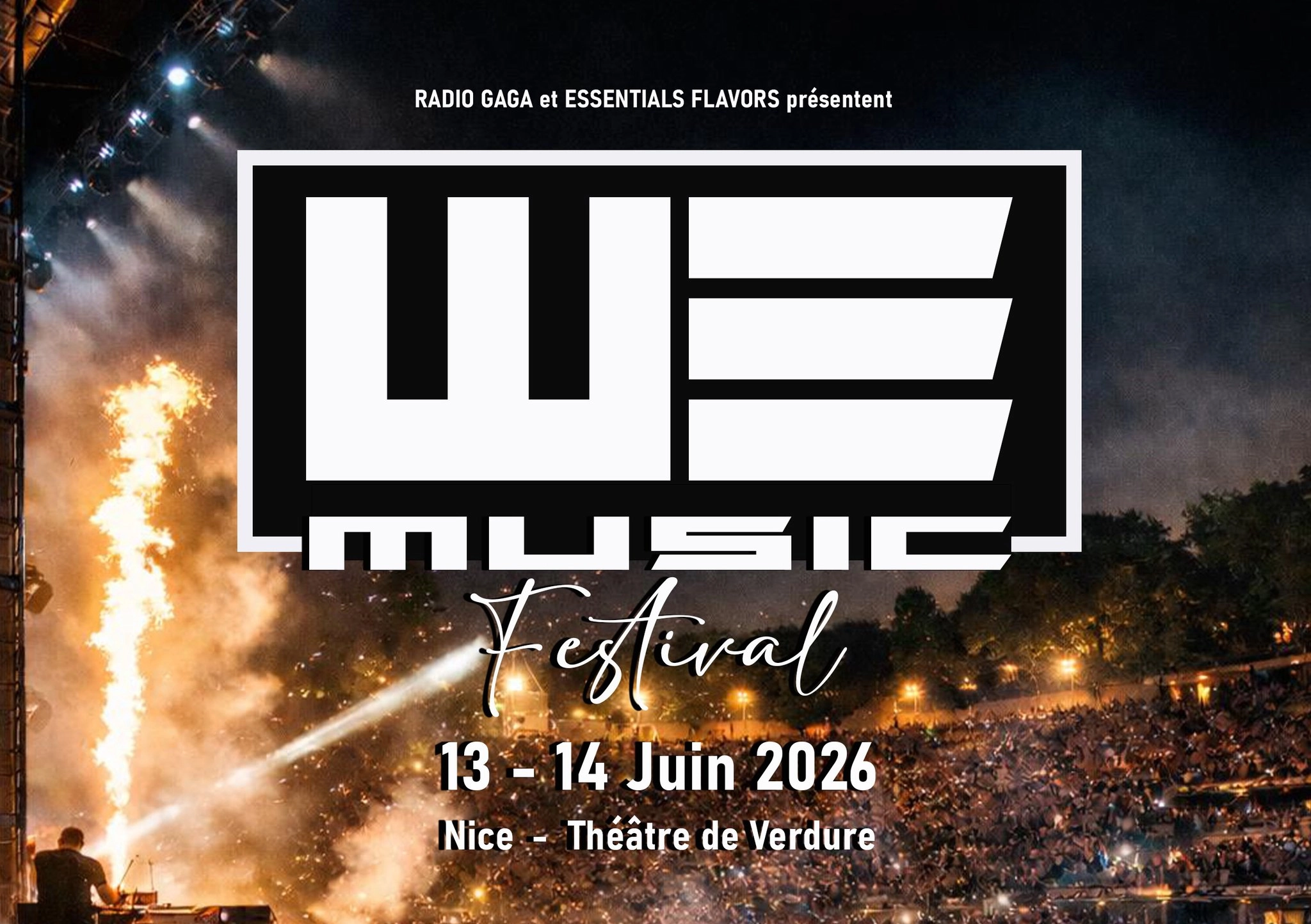 We Music Festival - Th&eacute;&acirc;tre De Verdure Nice