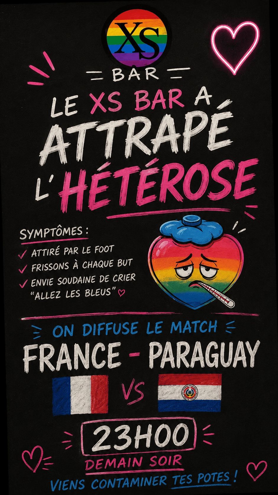 ⚽️ Le XS BAR a attrapé l'hétérose... 🤒