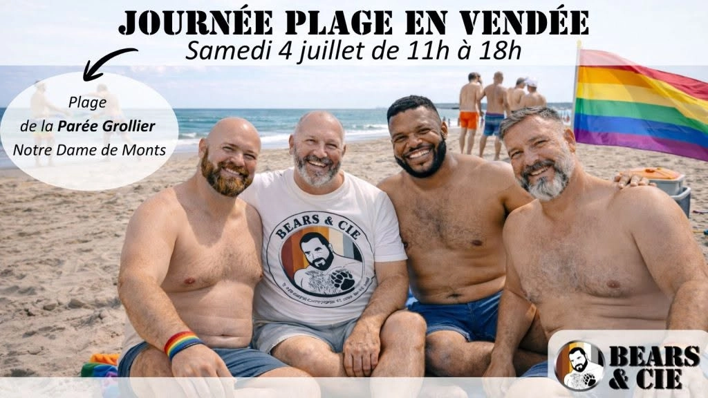Beach Bears Party du Samedi 4 Juillet 2026.