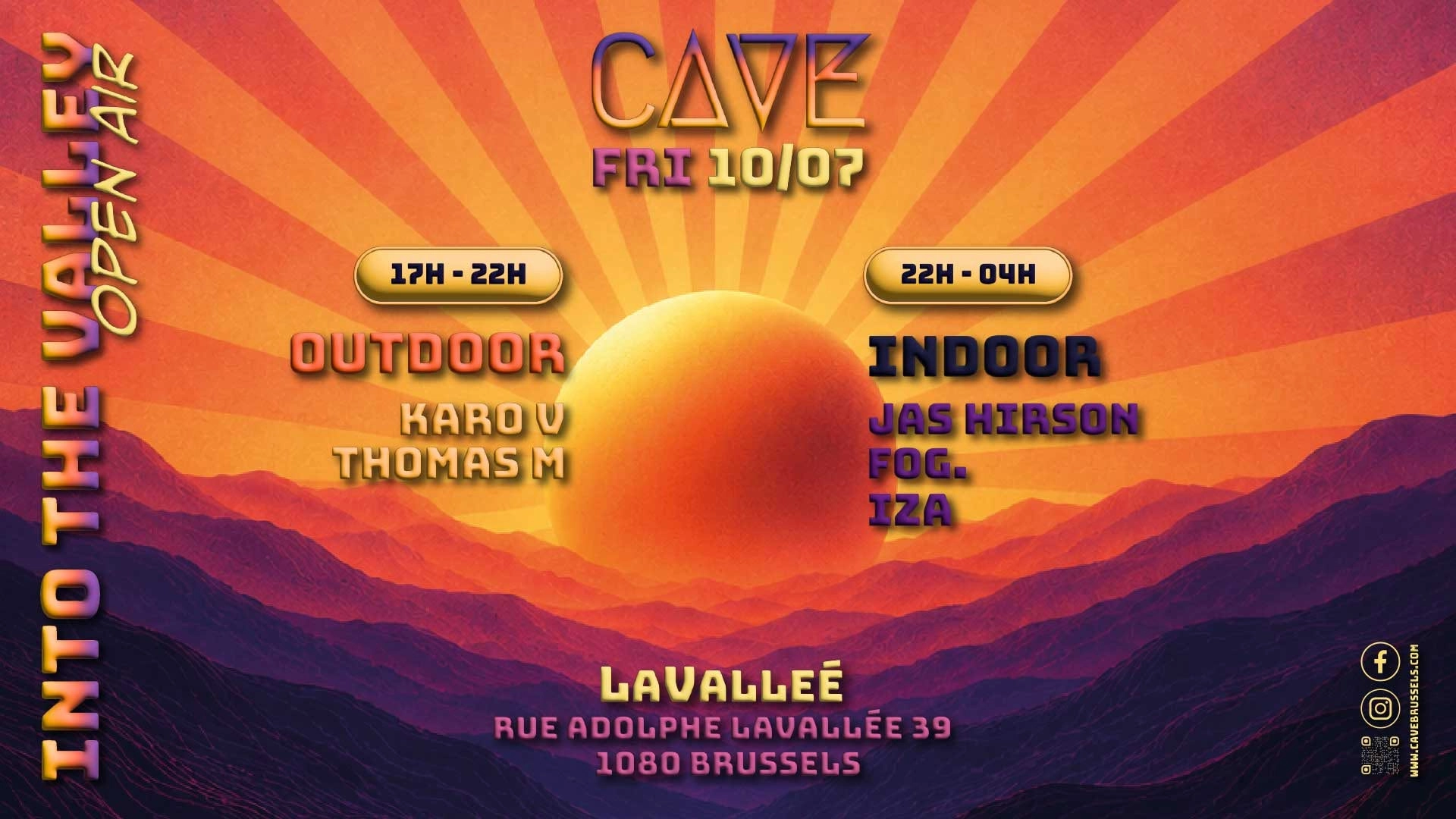 CAVE - Into The Valley (Open Air)