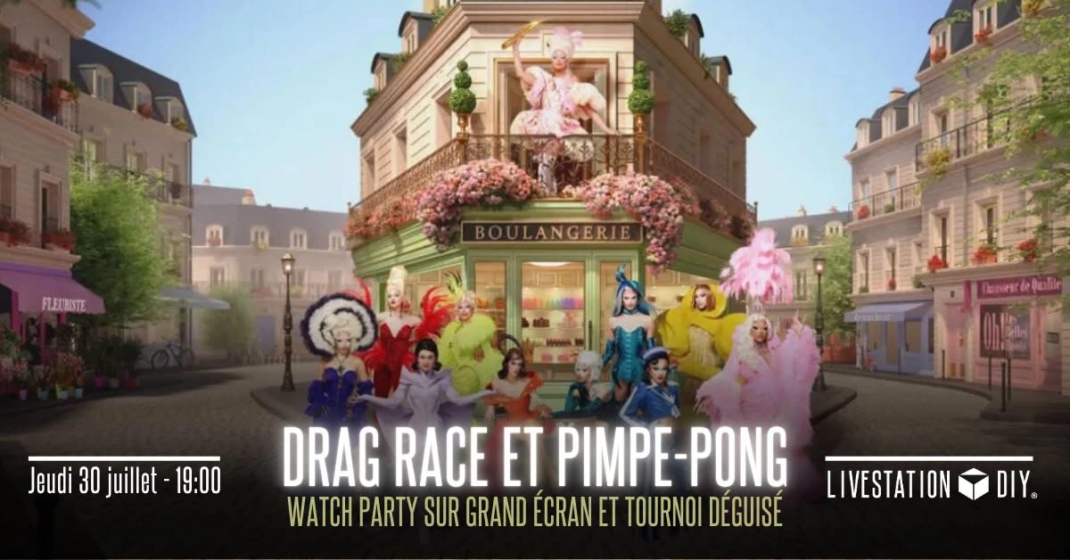 Drag Race épisode #4 et Pimpe-Pong