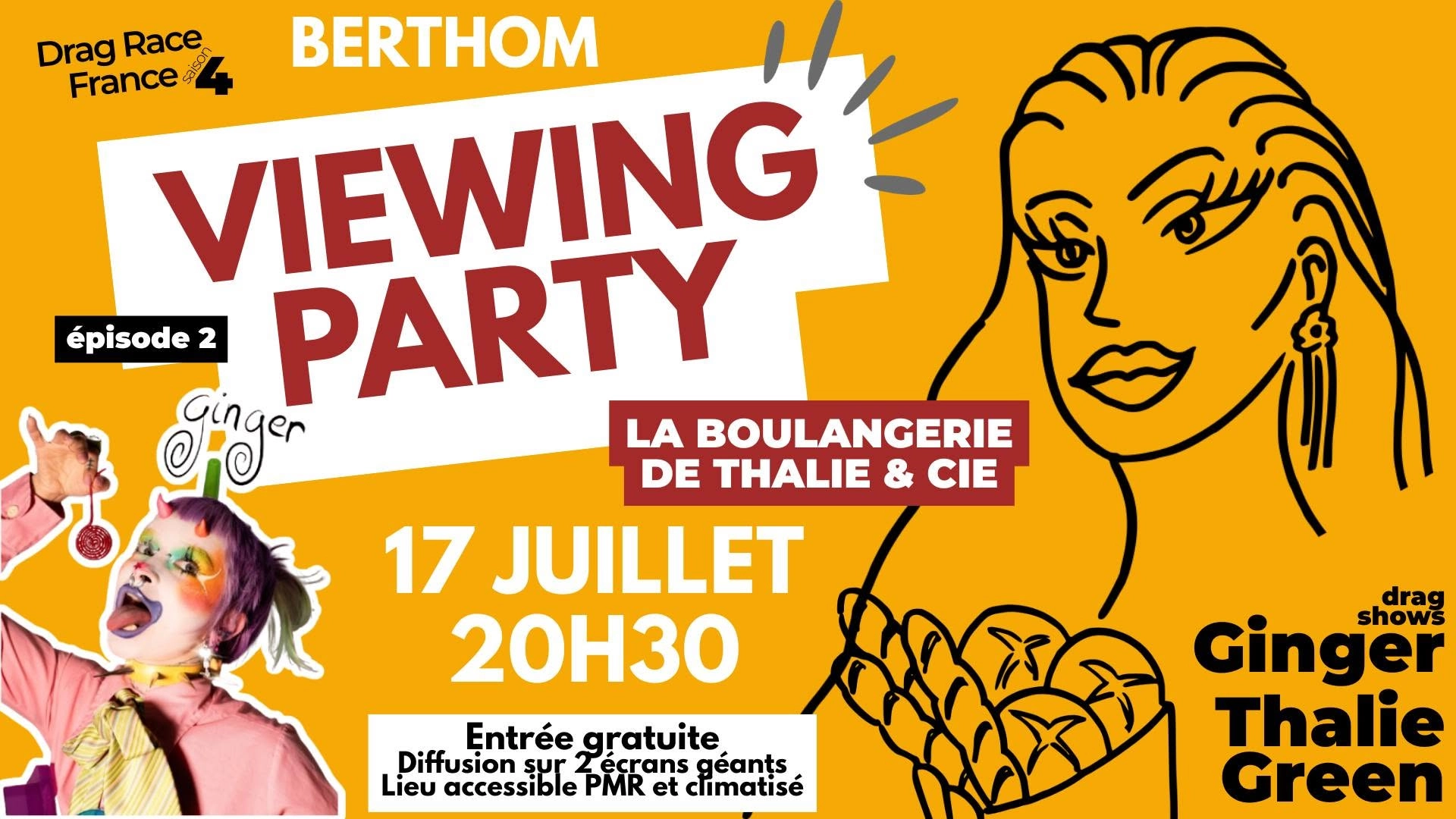 EPISODE 2 - Viewing Party La Boulangerie de Thalie & Cie