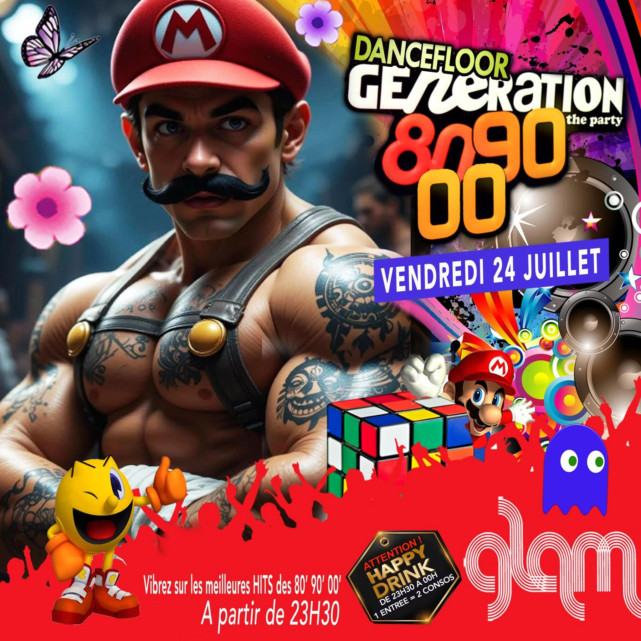 GENERATION 80'. 90', 00' @ GLAM