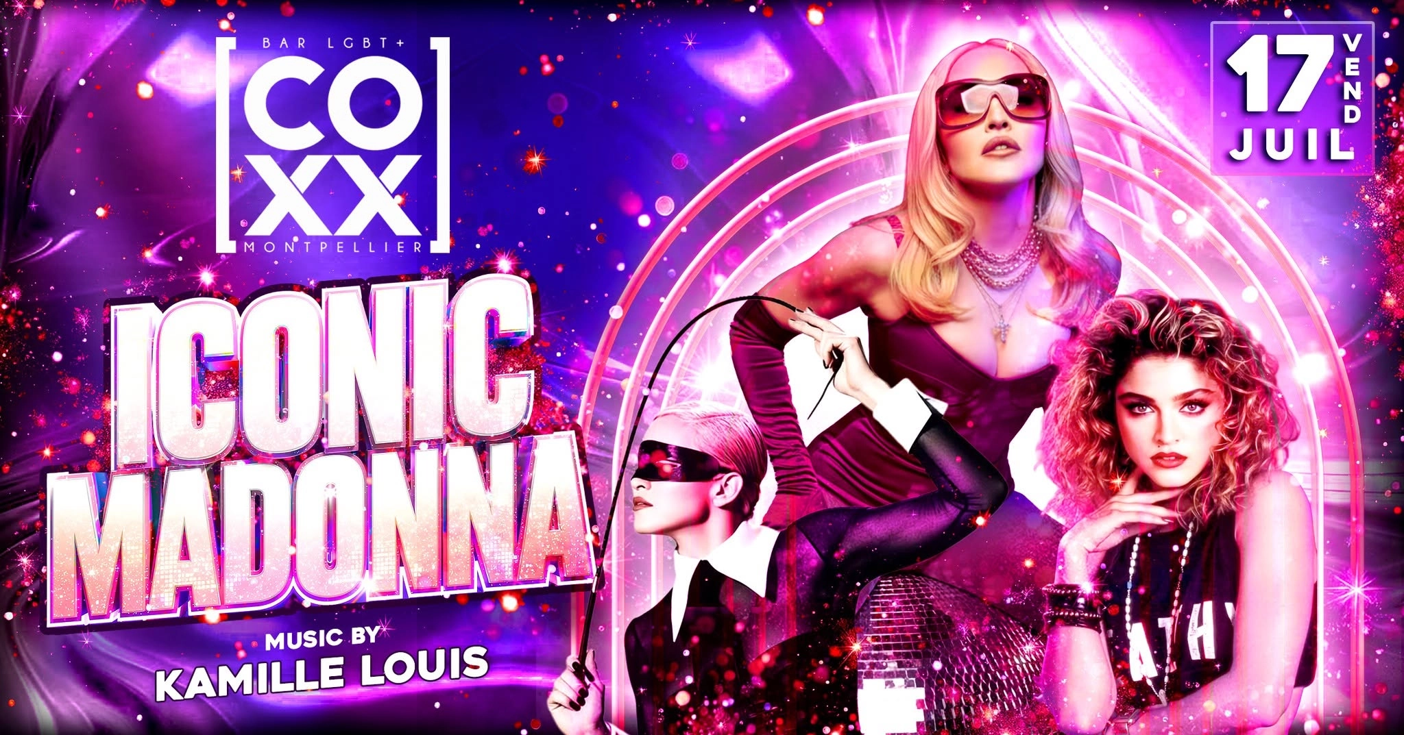 ICONIC sp&eacute;ciale Madonna DJ Set Kamille Louis