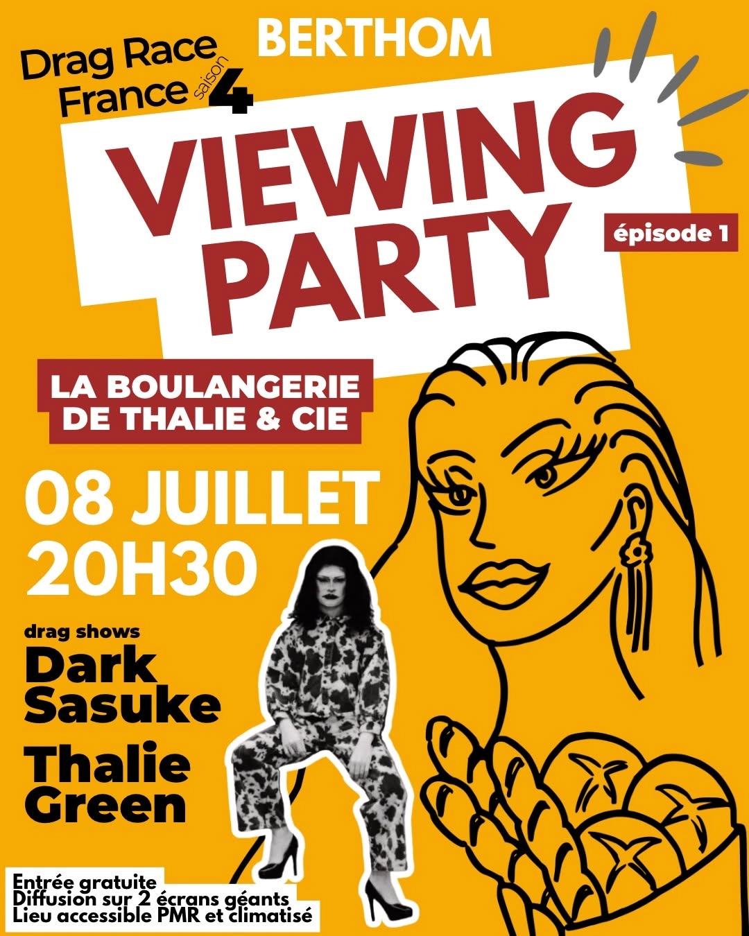 Viewing Party La Boulangerie de Thalie & Cie