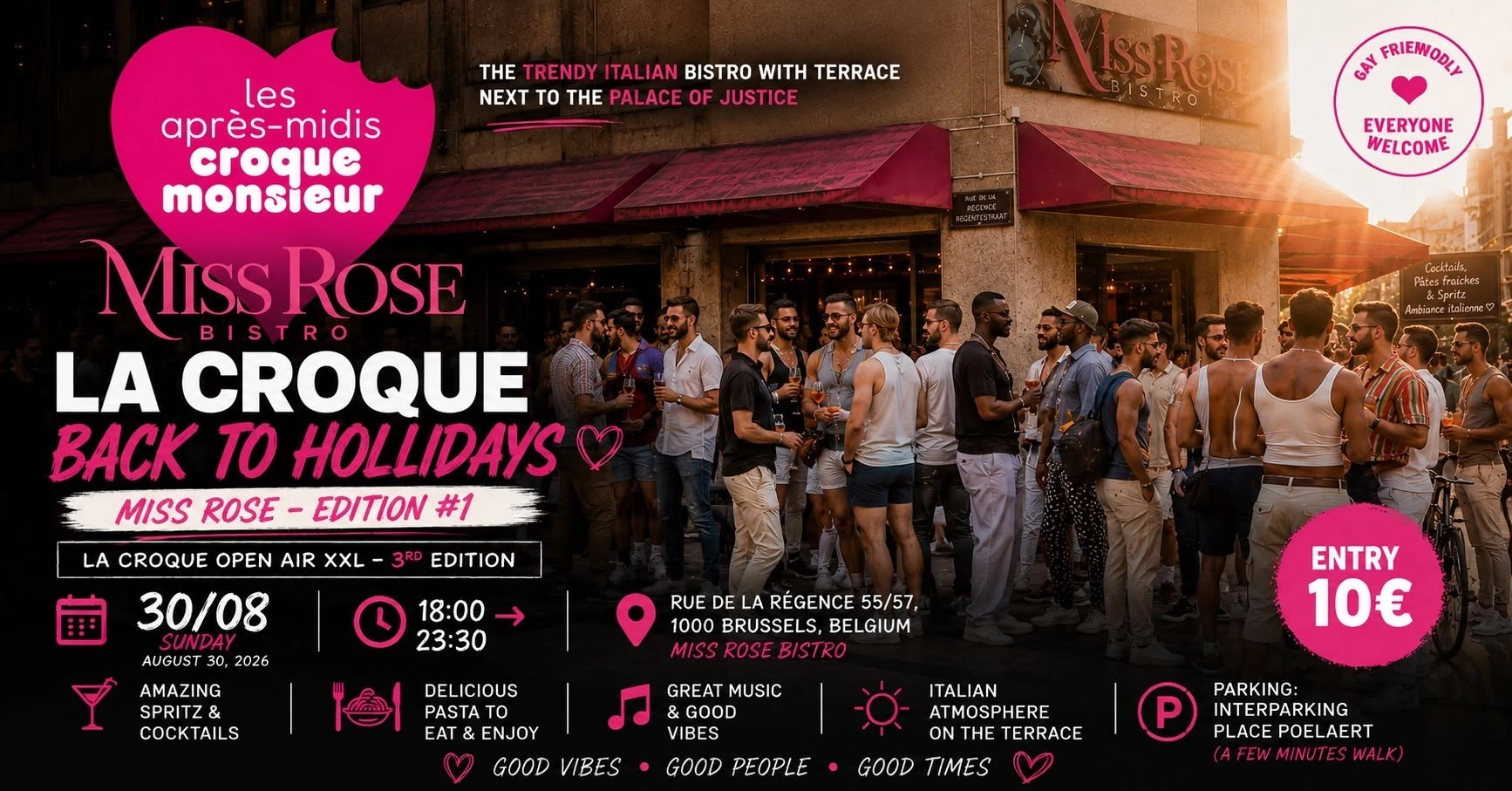 🌈 LA CROQUE – RETOUR DE VACANCES ☀️ | MISS ROSE – ÉDITION #1 🍹