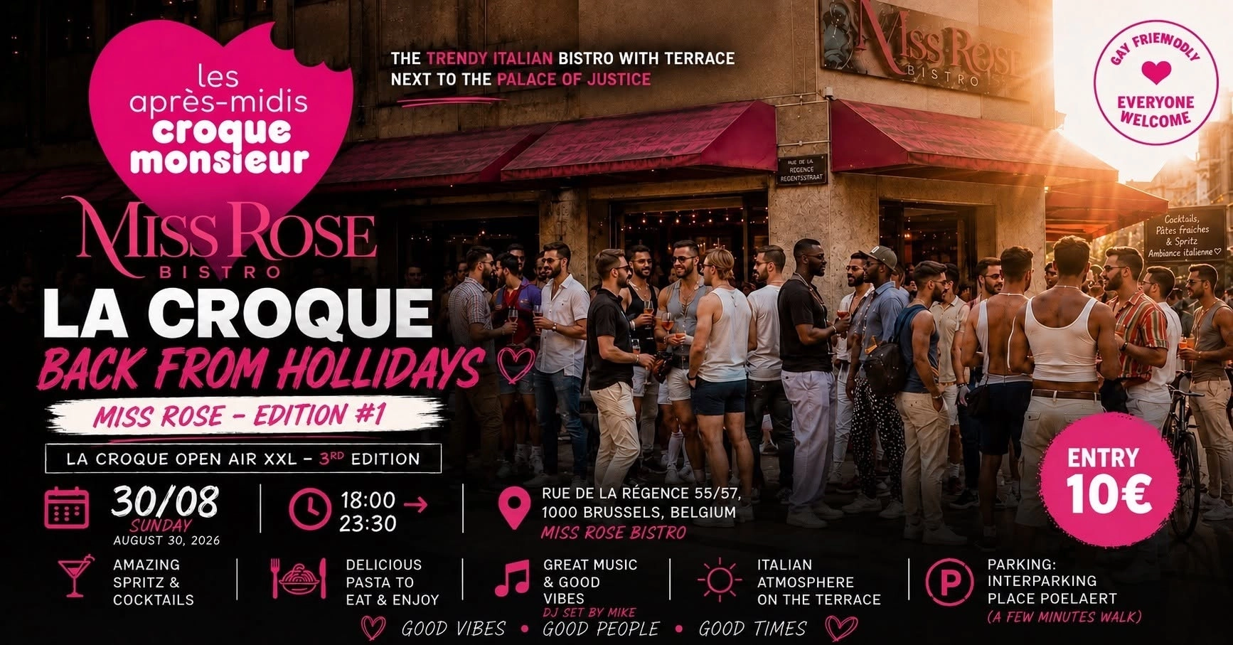 🌈 LA CROQUE – RETOUR DE VACANCES ☀️ | MISS ROSE – ÉDITION #1 🍹