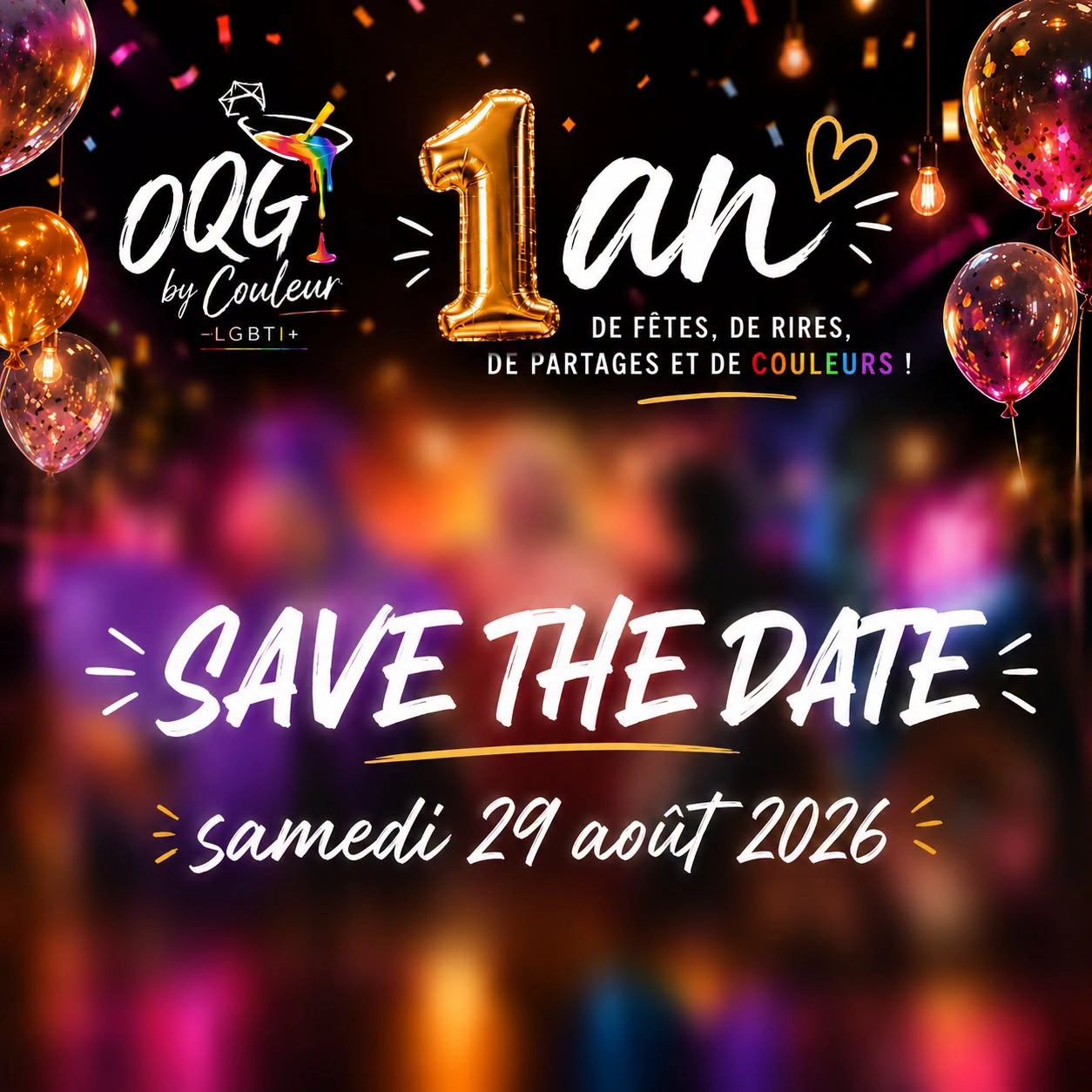 1 an d&eacute;j&agrave; &ccedil;a se f&ecirc;te 🥳 