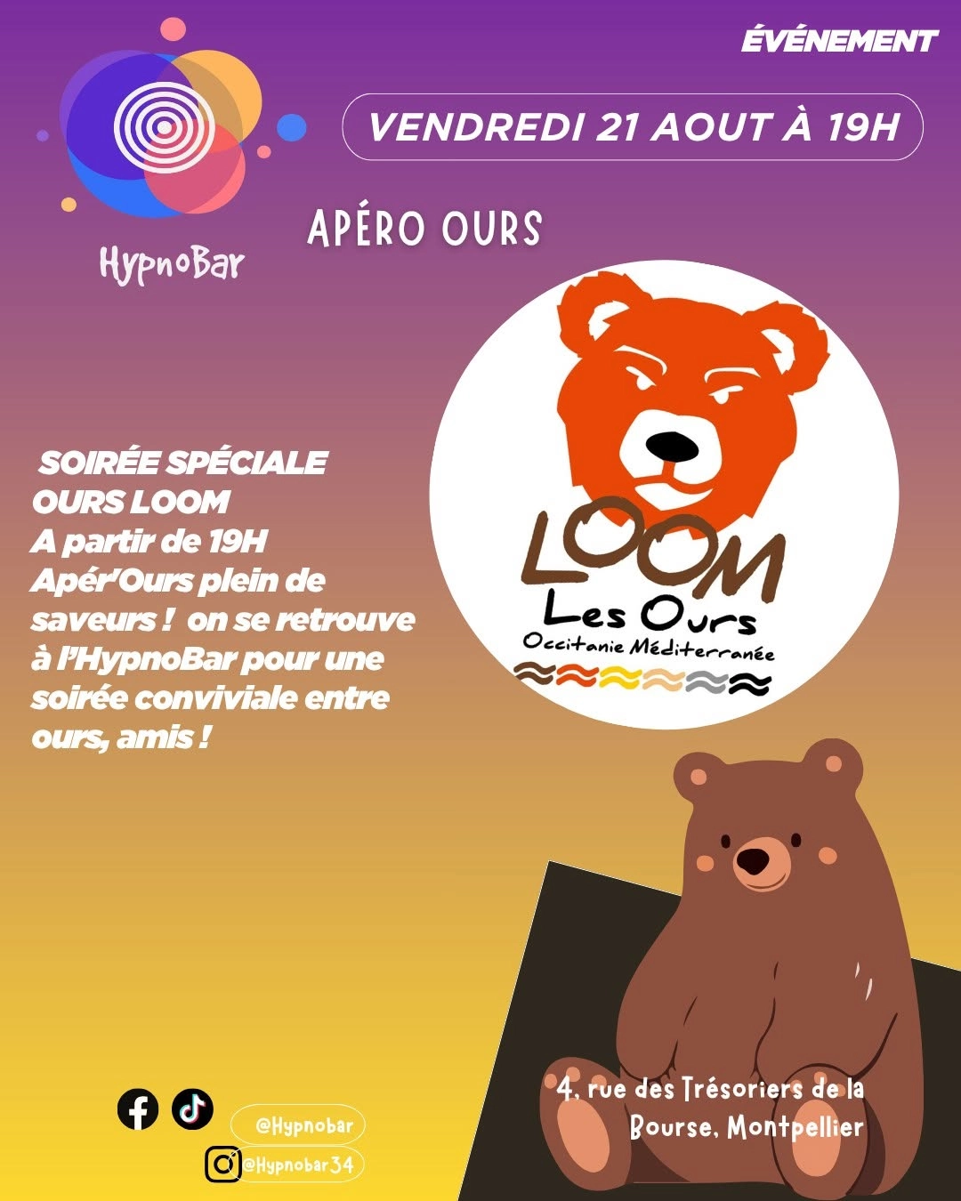 Ap&eacute;ro ours 🐻 