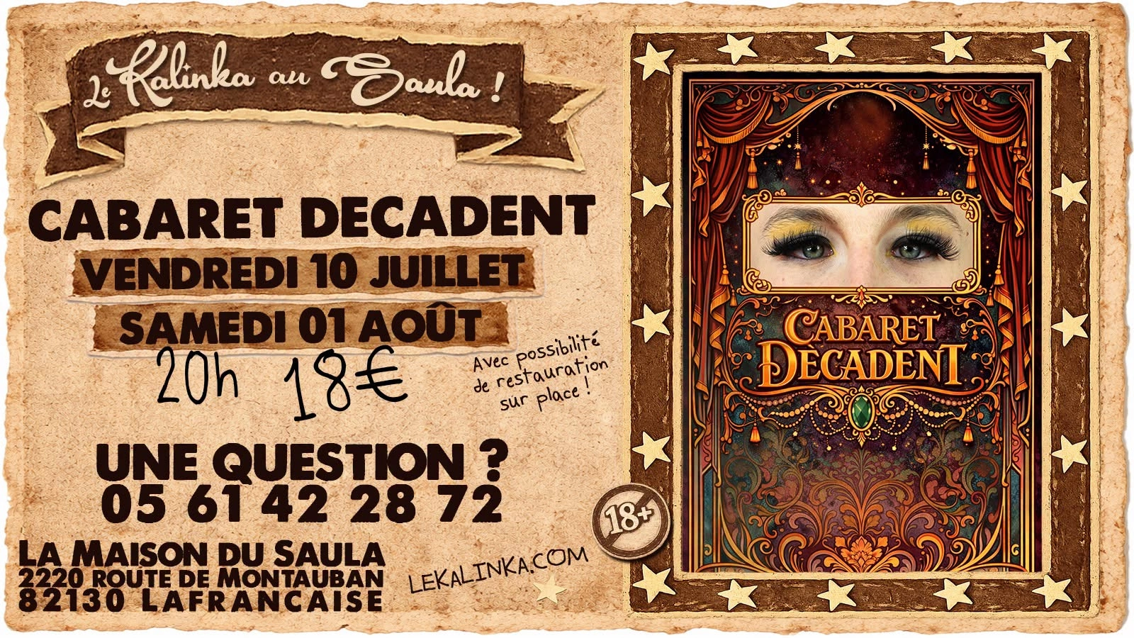 CABARET DECADENT