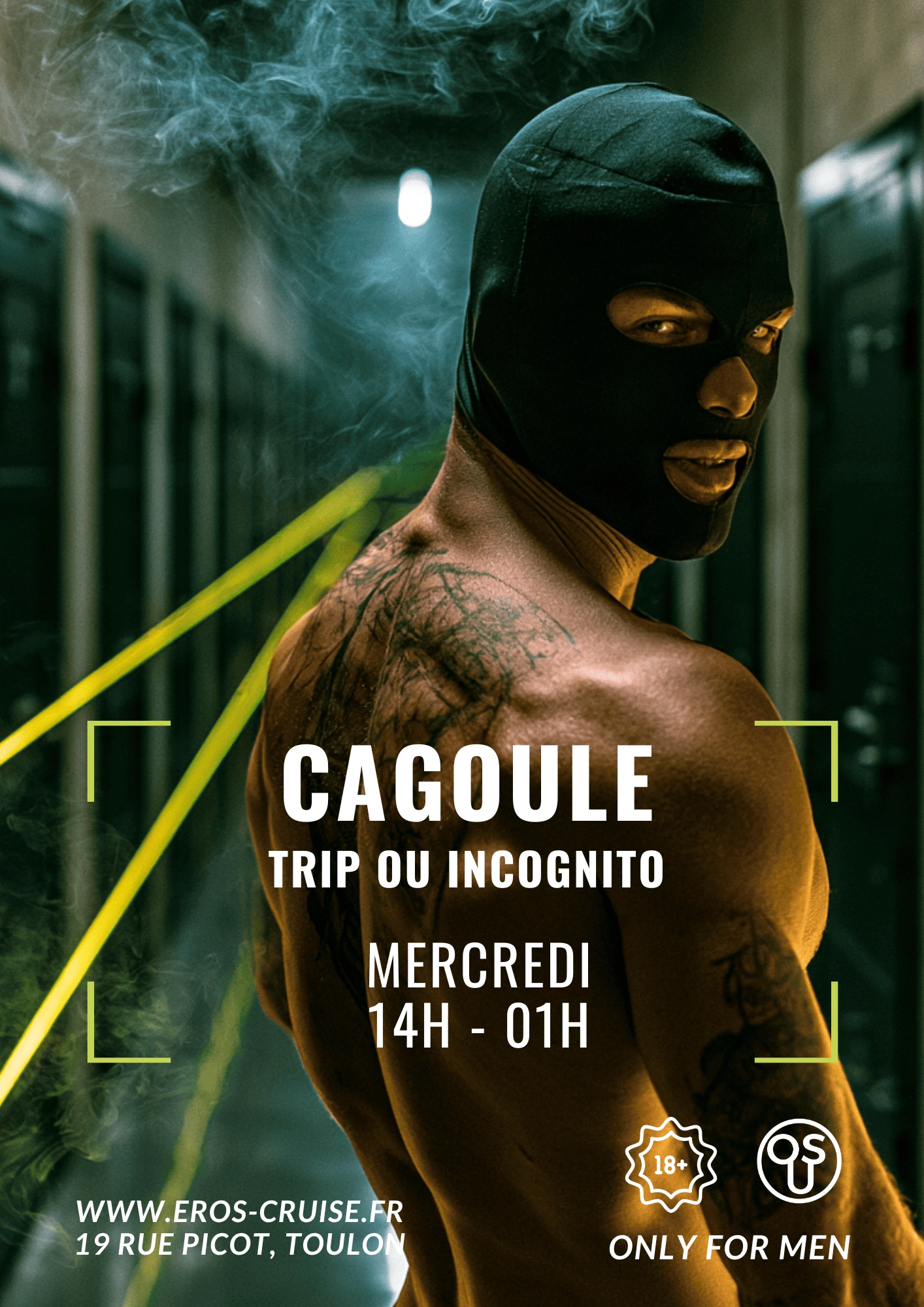Cagoule trip ou incognito 