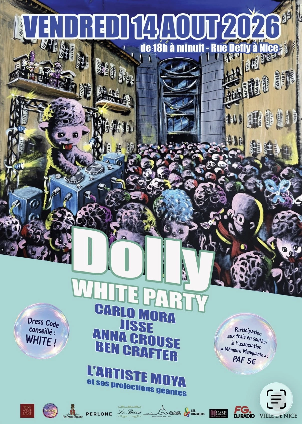 DOLLY WHITE PARTY
