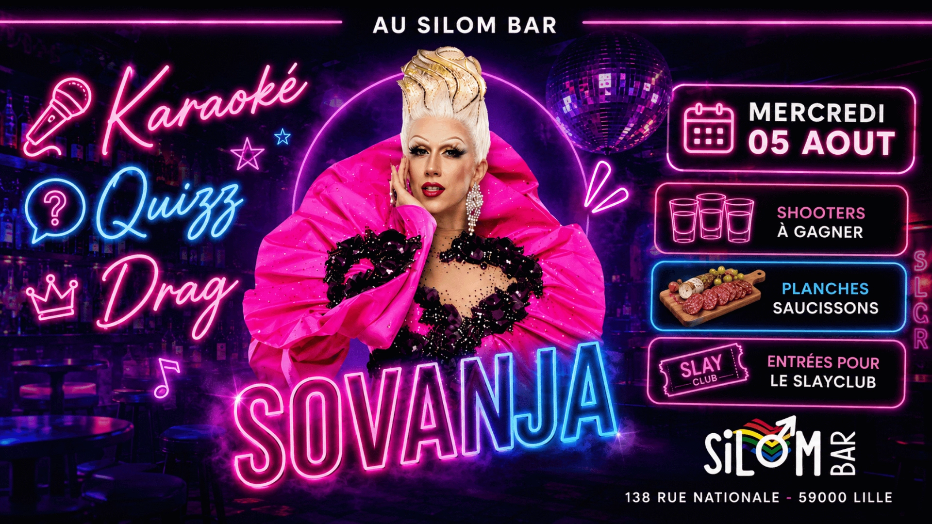 KARAOKÉ & DRAG SHOW by SOVANJA : SILOM BAR