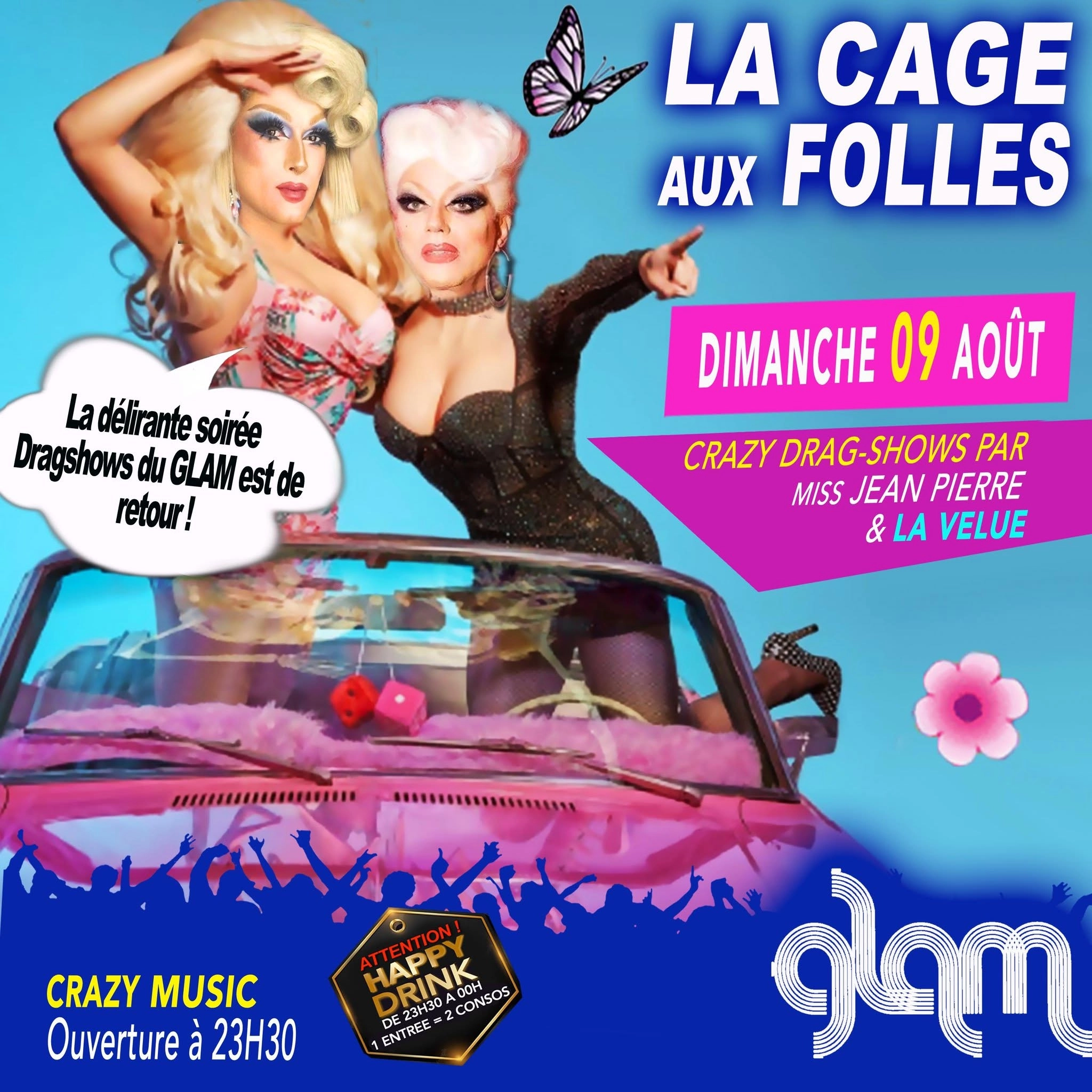 LA CAGE AUX FOLLES @ GLAM