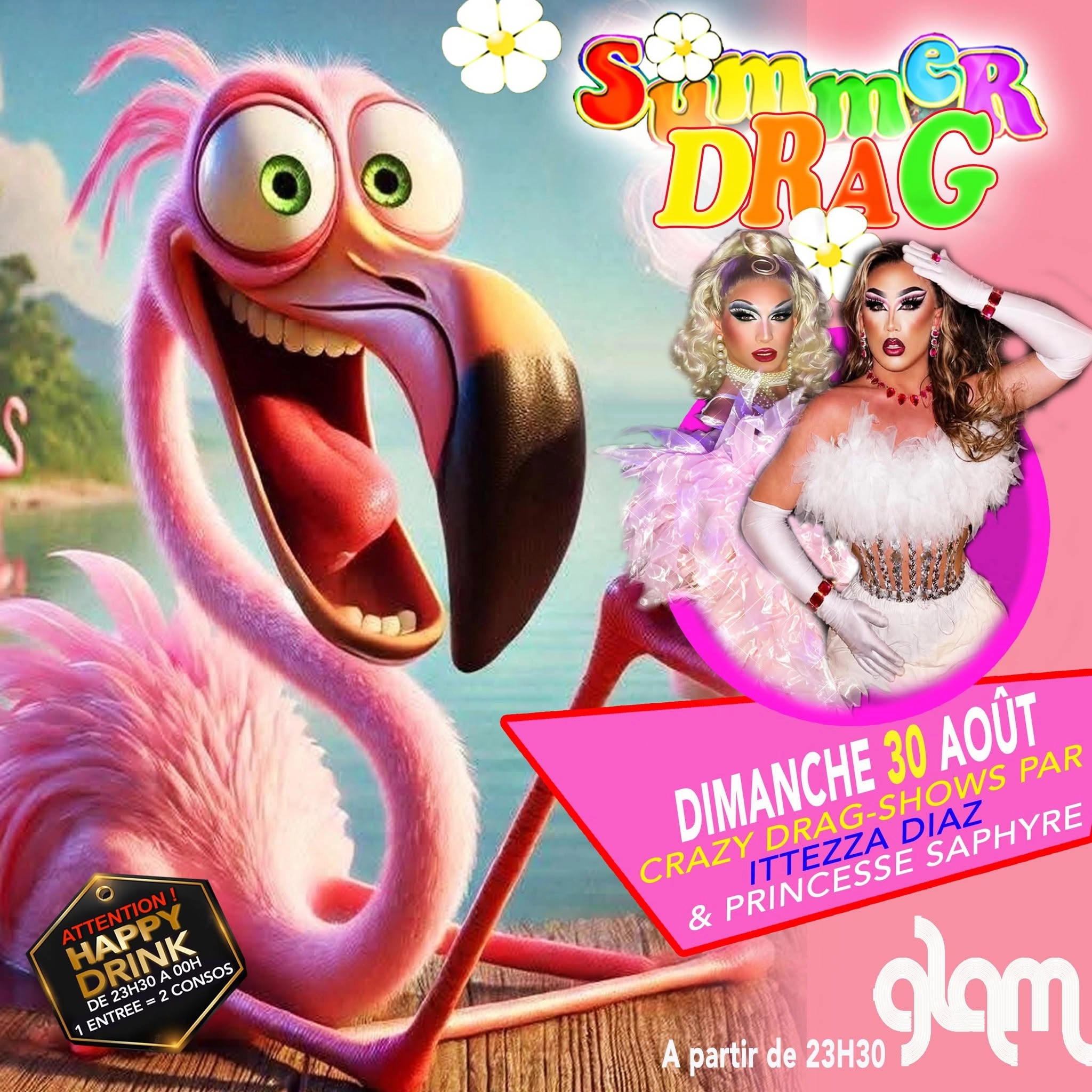SUMMER DRAG " DRAGSHOWS"@ GLAM