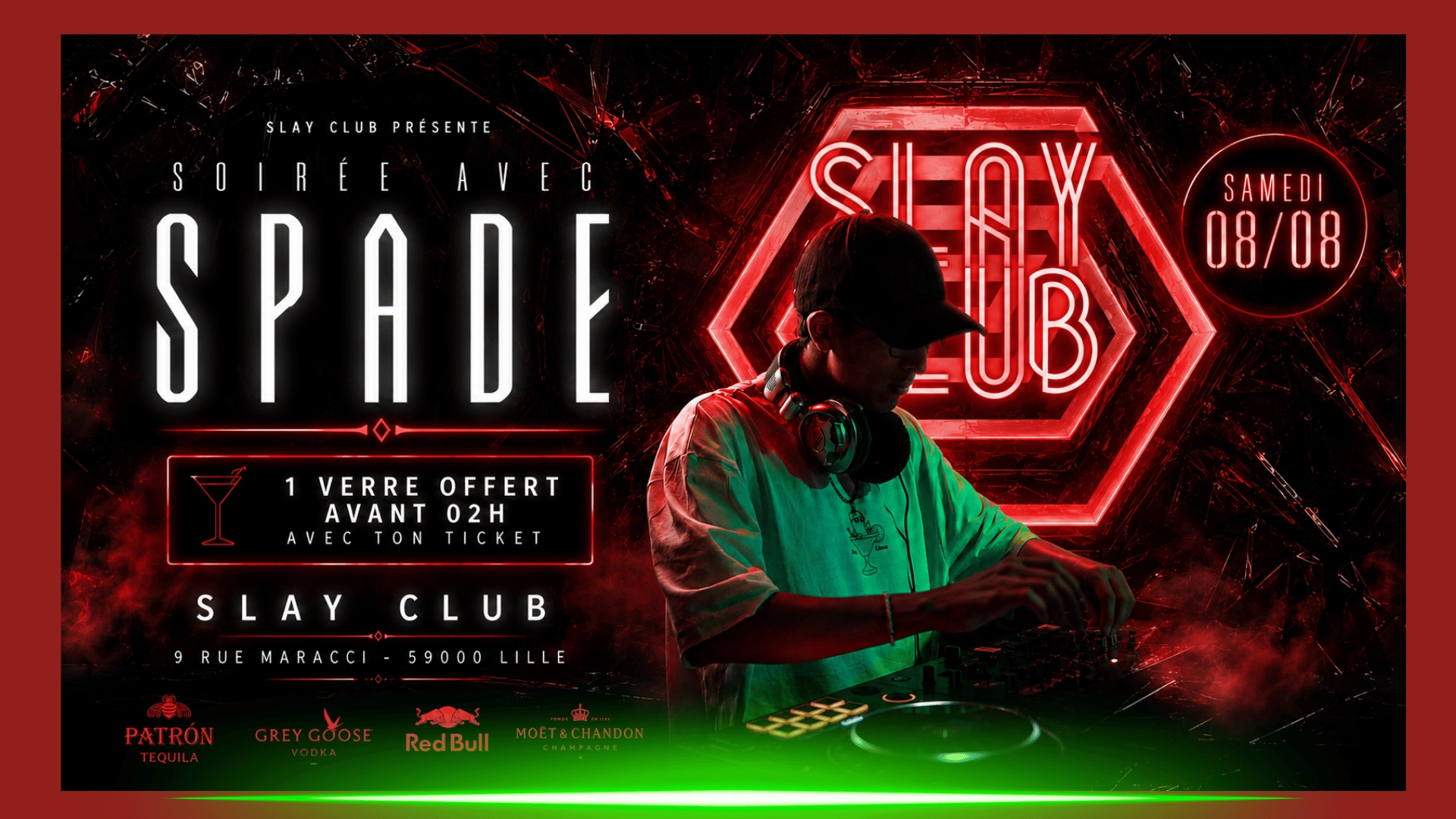 Slay Club - DJ SPADE 08/08