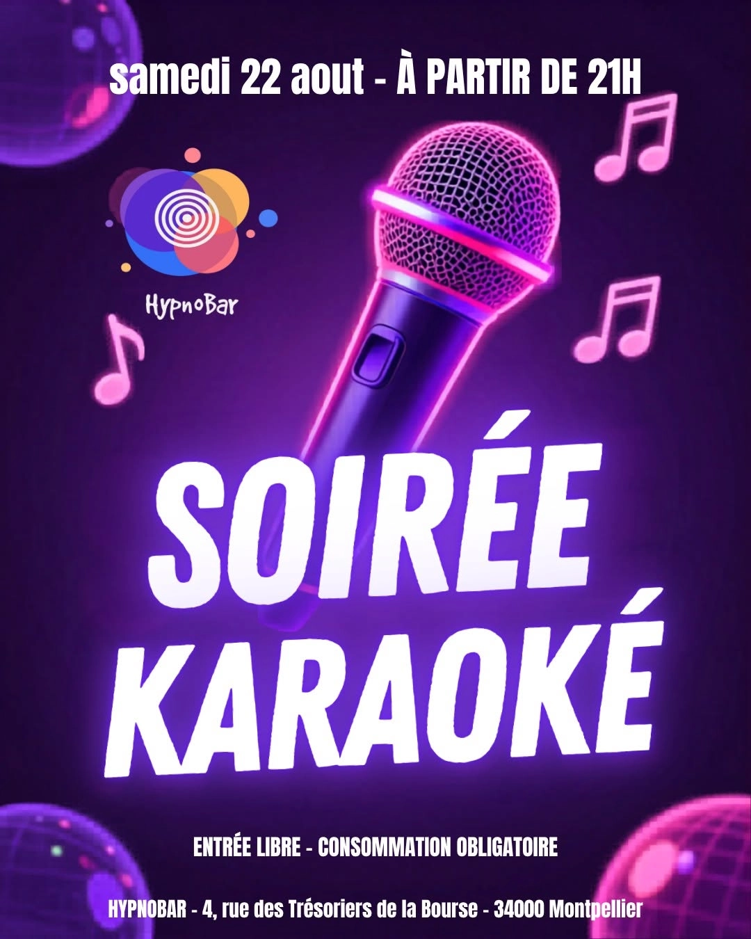 Soir&eacute;e karaok&eacute; 
