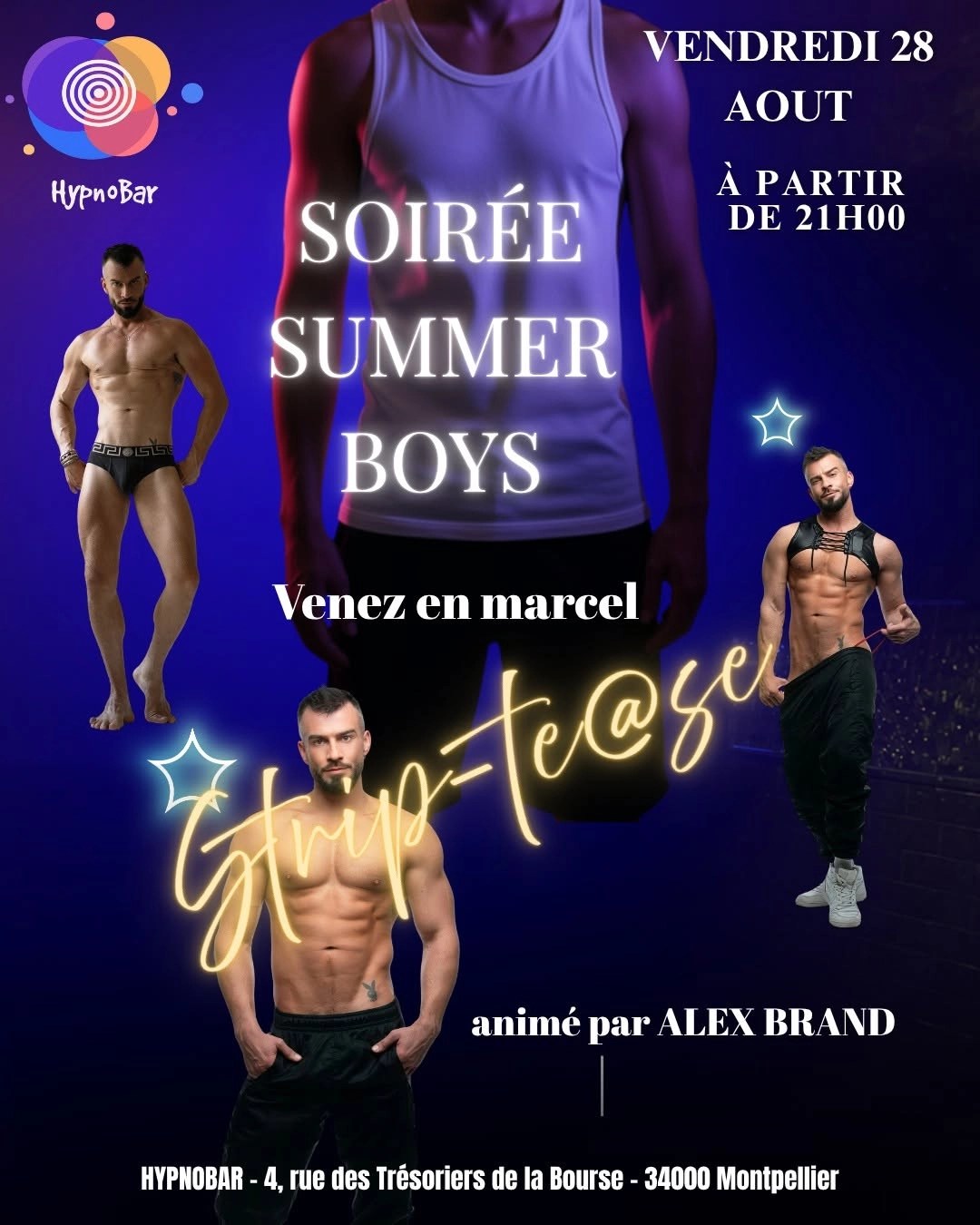 Soirée summer boys