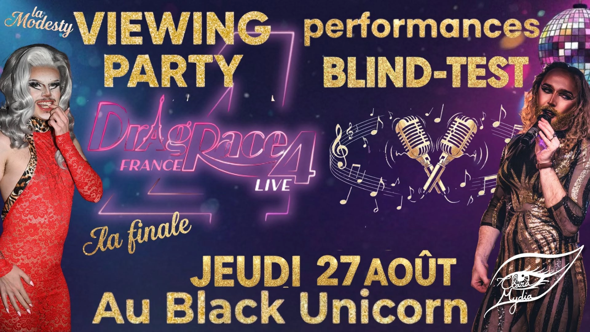 Viewing Party La finale, Blind-test et jeux