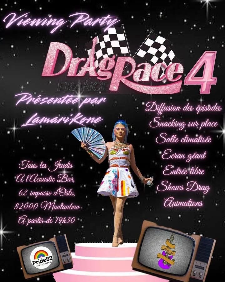 Viewing party : Drag Race France