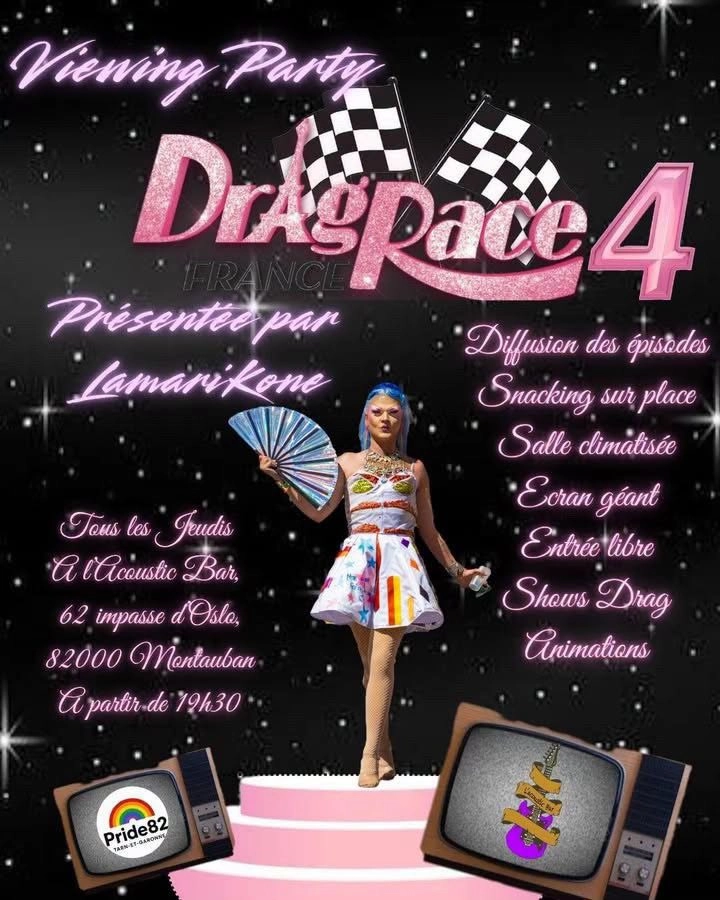 Viewing party : Drag Race France
