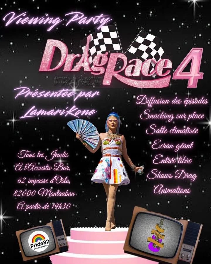 Viewing party : Drag Race France